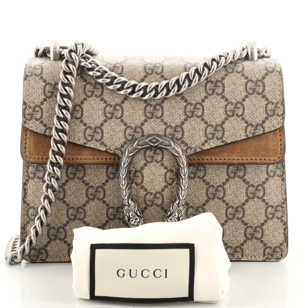 Dionysus Bag GG Coated Canvas Mini
