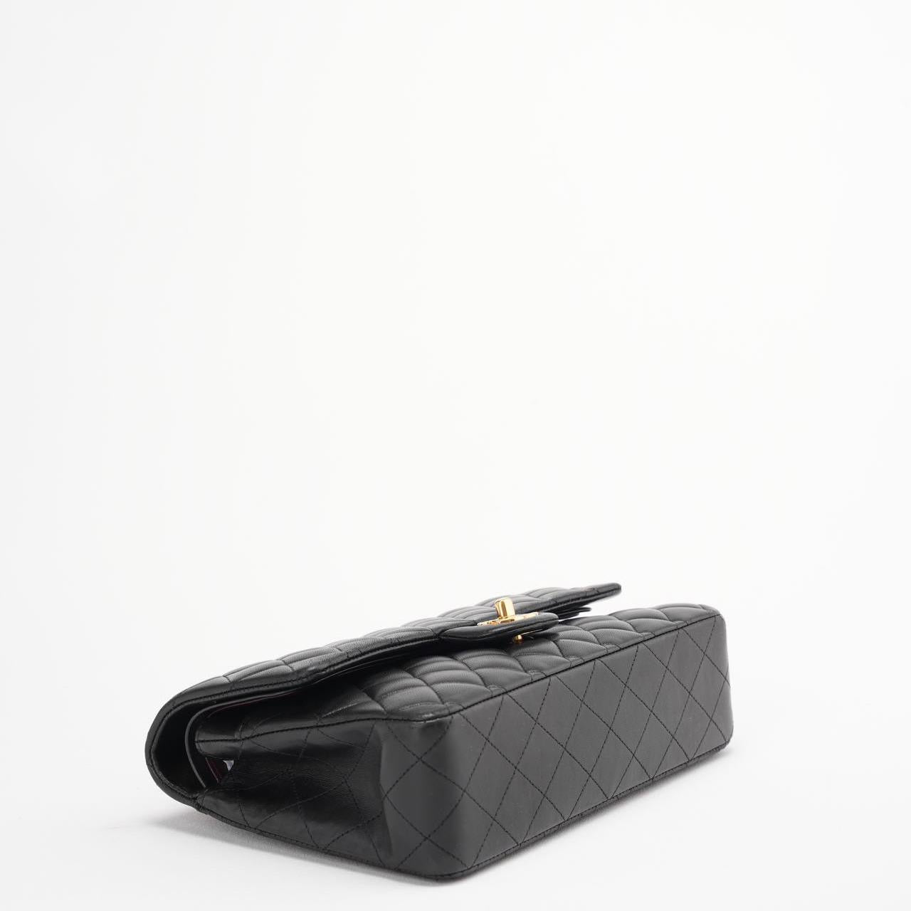 Chanel Classic Double Flap Bag Black Medium