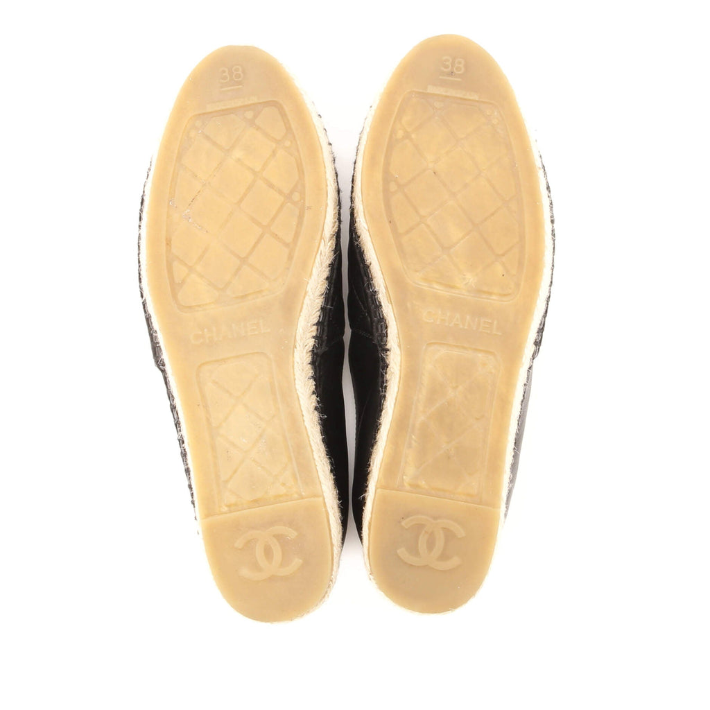 Women's CC Espadrilles Quilted Leather