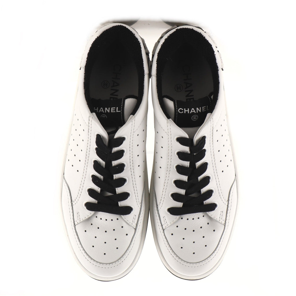 Men's Logo Low-Top Sneakers Leather
