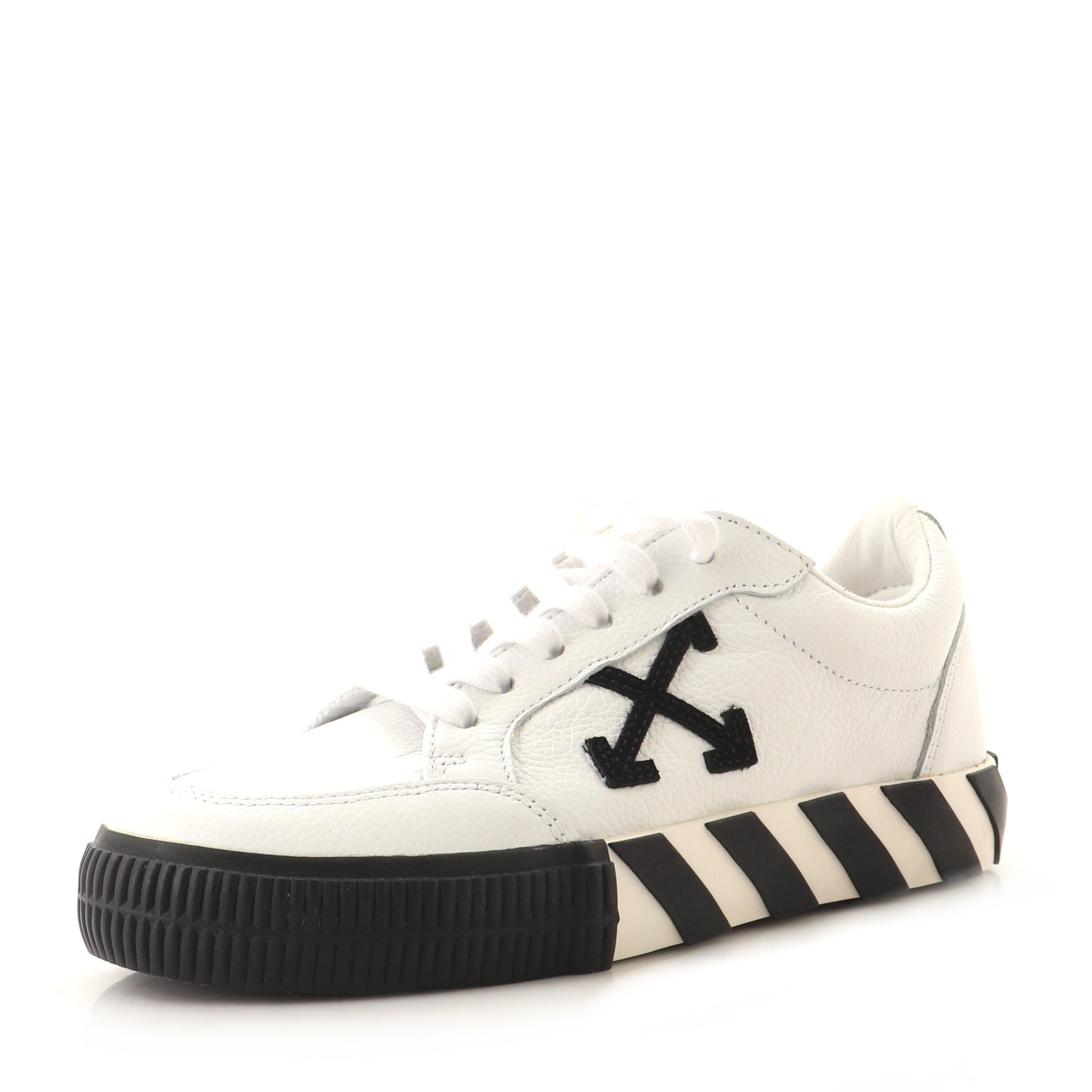 Vulcanized Low-Top Sneakers Leather