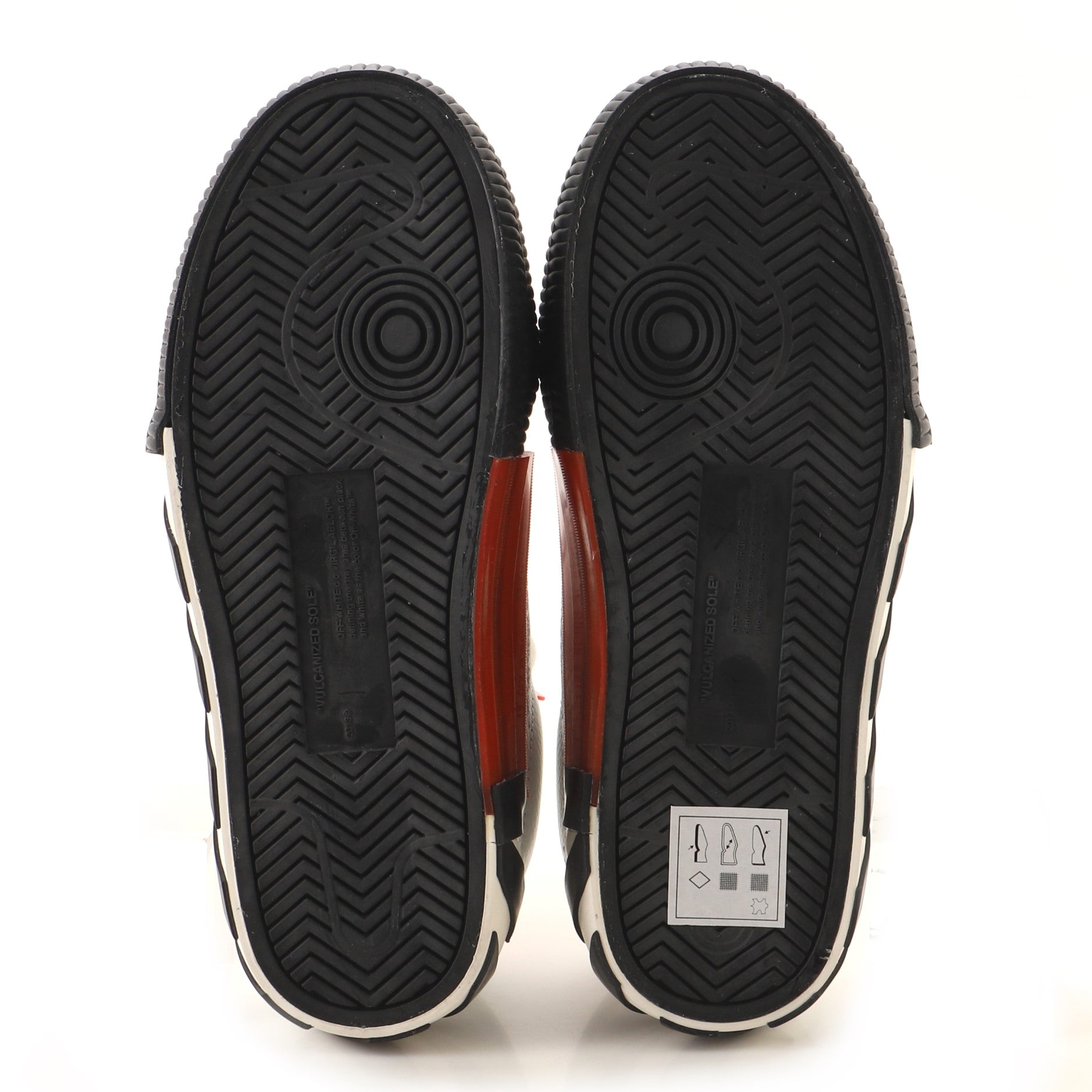 Vulcanized Low-Top Sneakers Leather