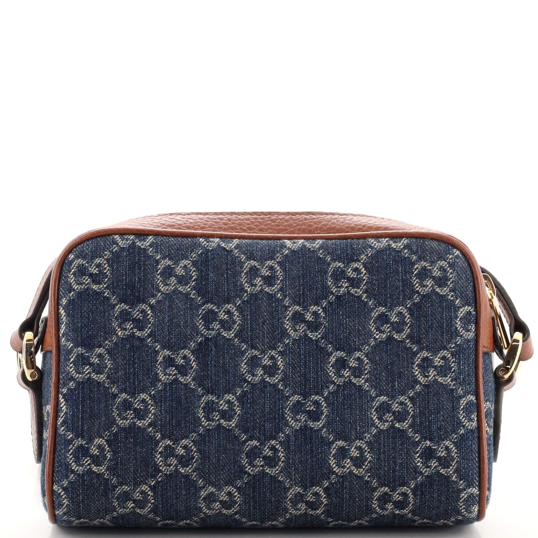 Ophidia Shoulder Bag GG Denim Mini