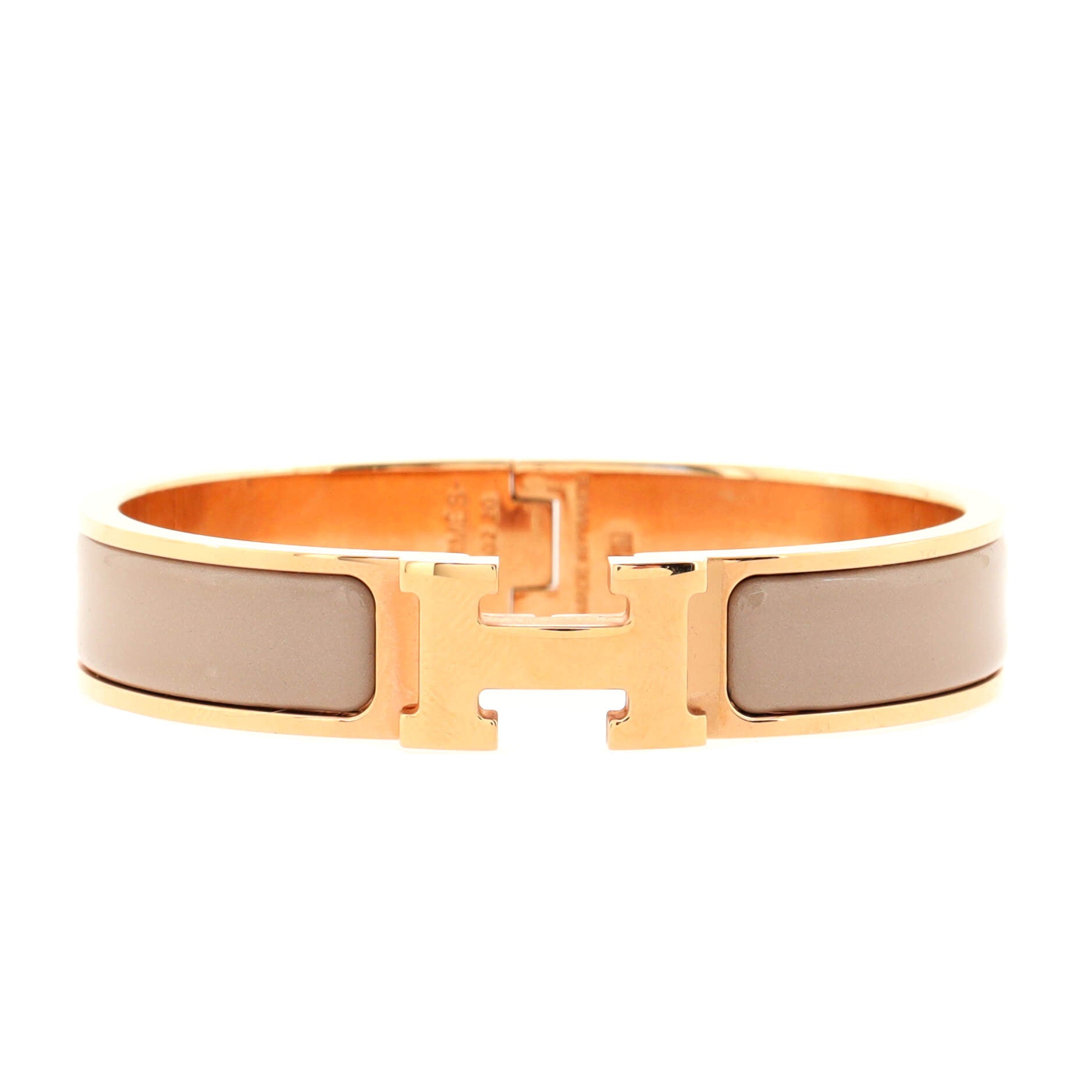 Clic H Bracelet Enamel Narrow