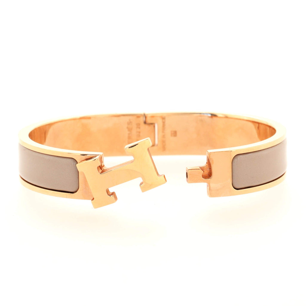 Clic H Bracelet Enamel Narrow