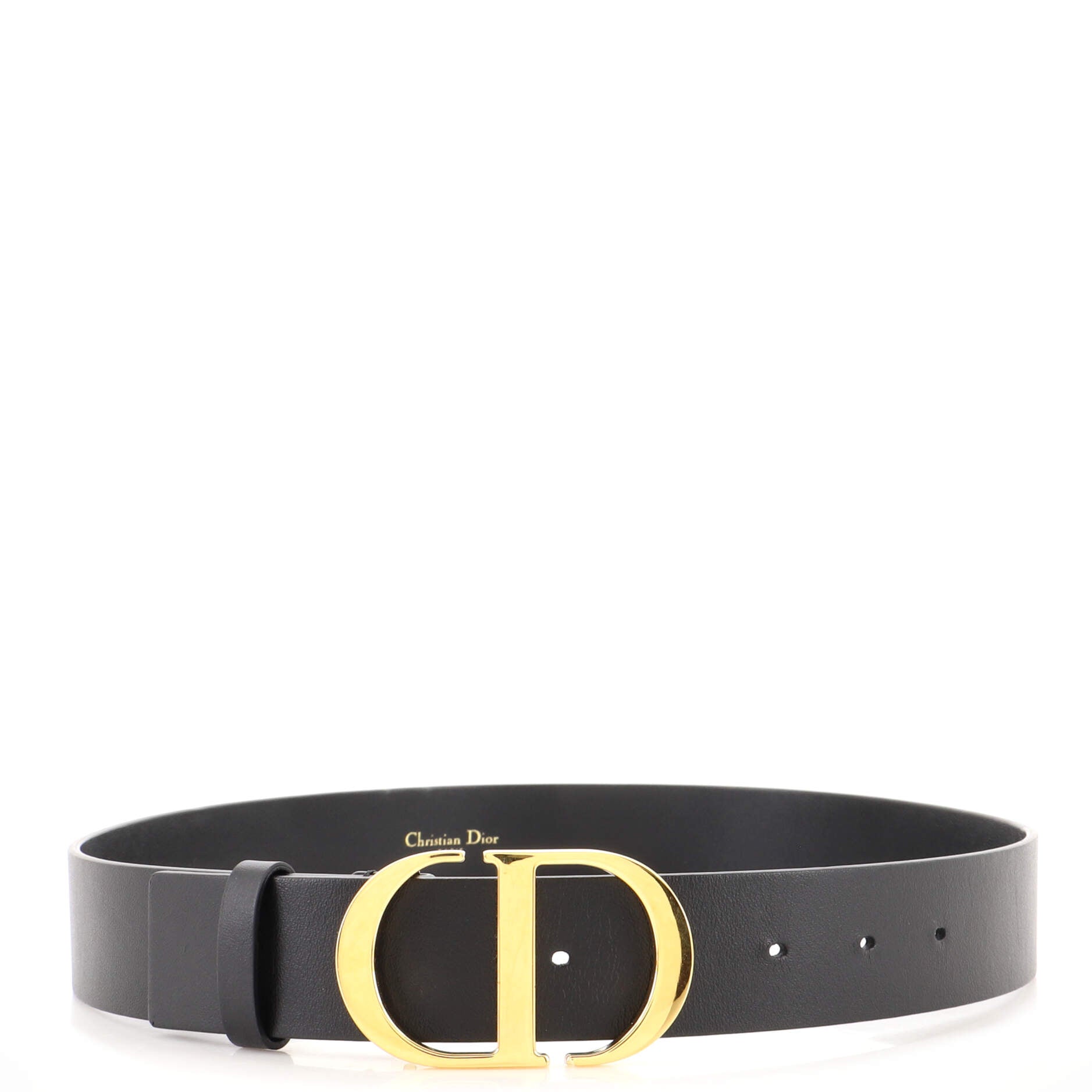 CD Buckle Belt Leather Medium 75