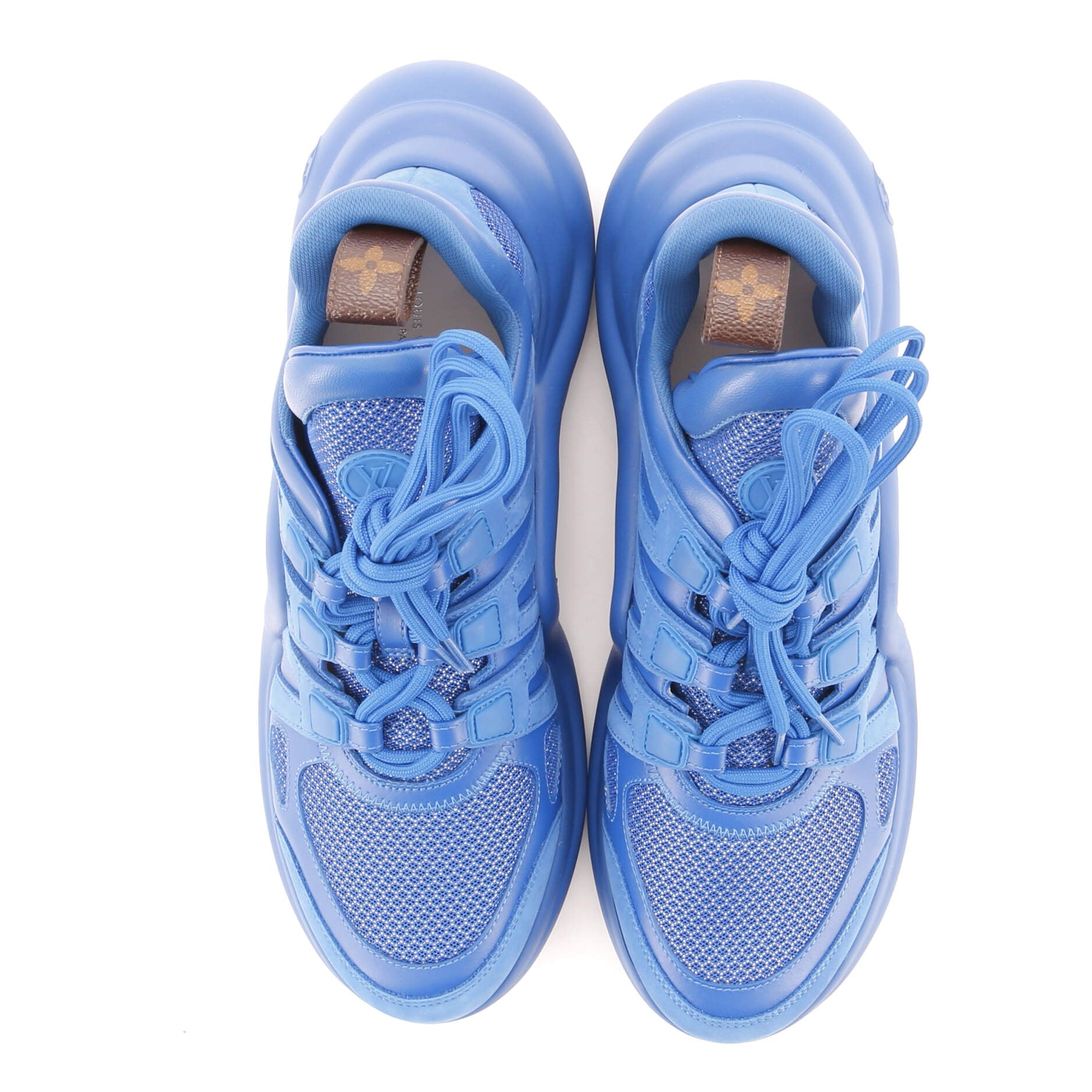 Women's LV Archlight Sneakers Fabric and Leather