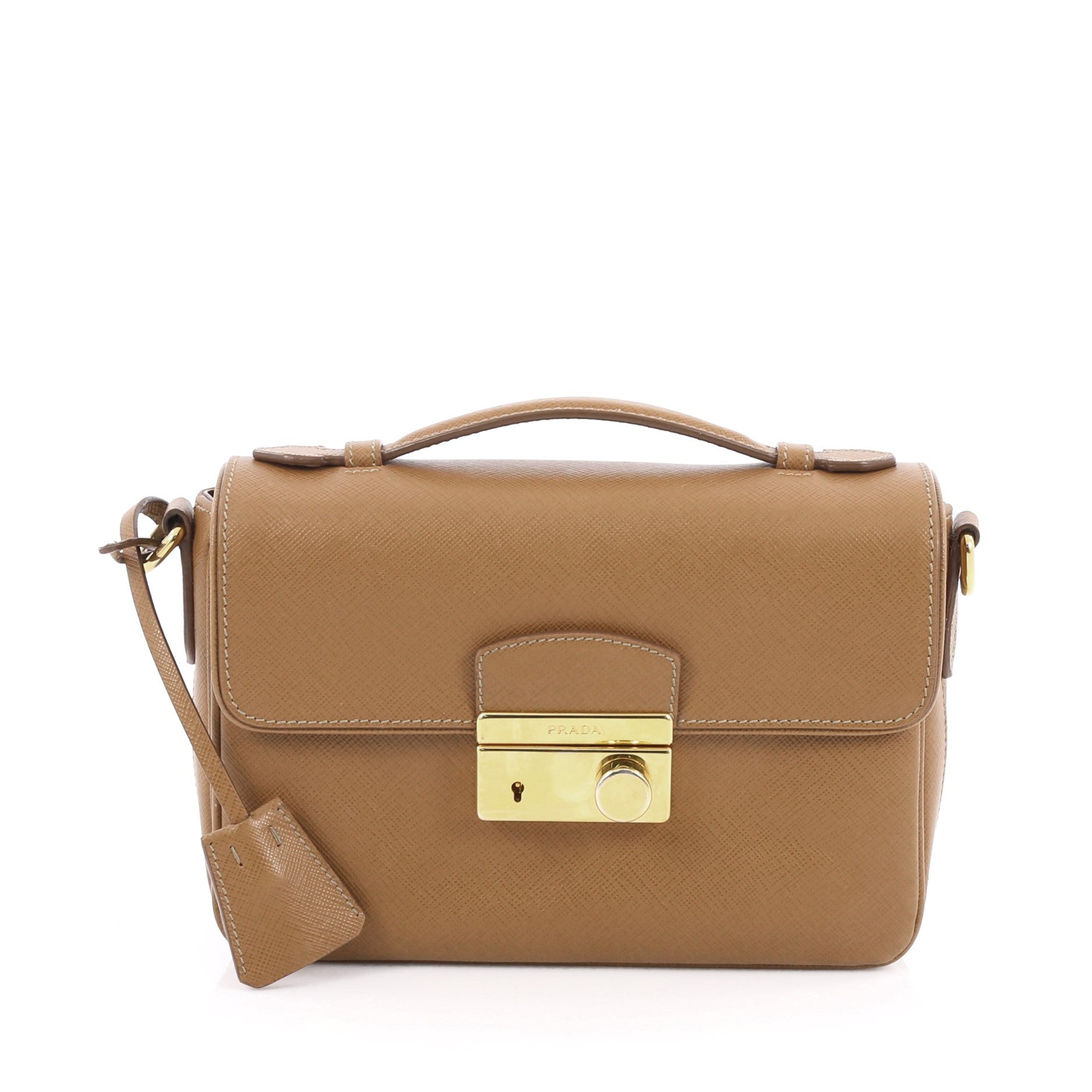 Convertible Sound Bag Vernice Saffiano Leather Mini