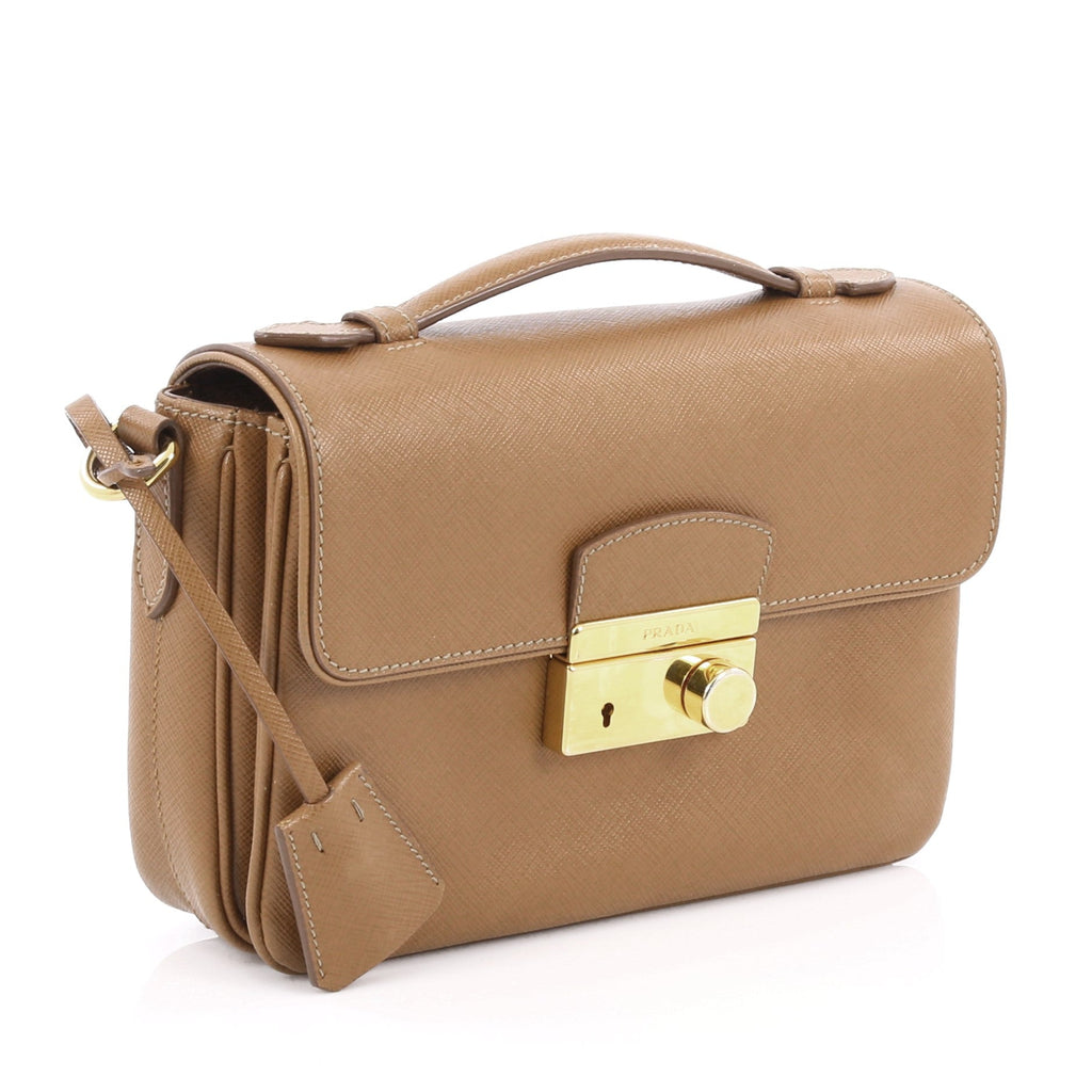 Convertible Sound Bag Vernice Saffiano Leather Mini
