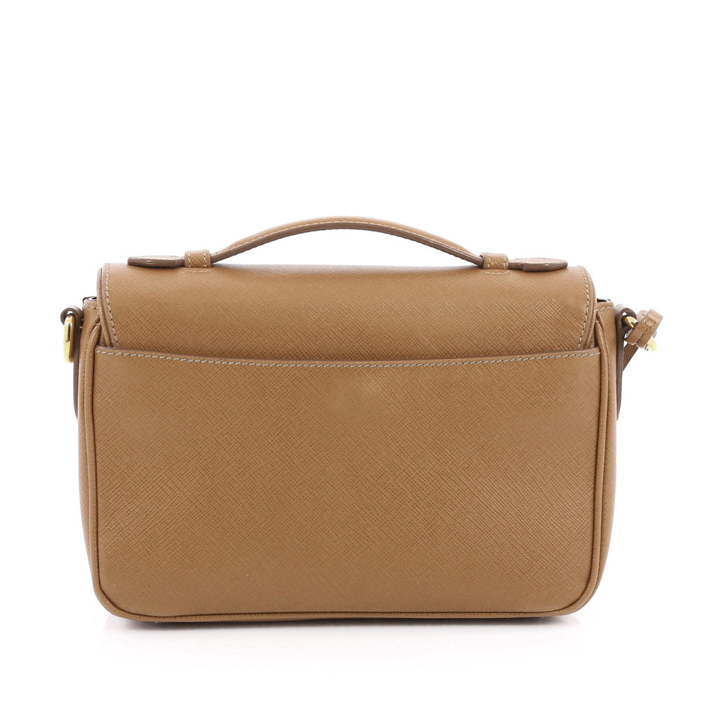 Convertible Sound Bag Vernice Saffiano Leather Mini