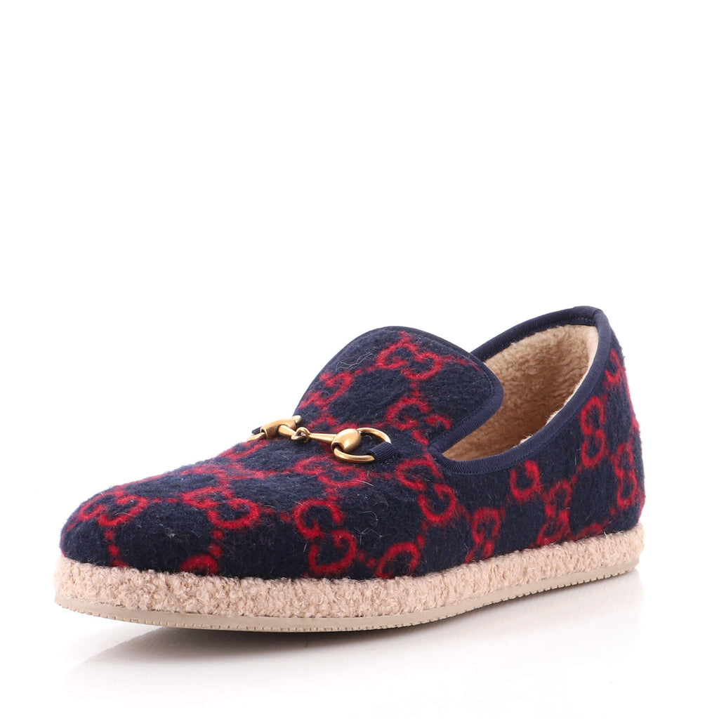 Men's Fria Horsebit Loafers GG Wool