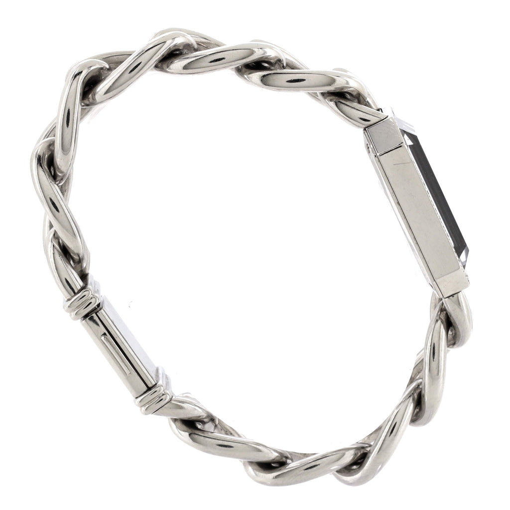 Premiere Chain Quartz Watch Stainless Steel with Diamond  Bezel 20