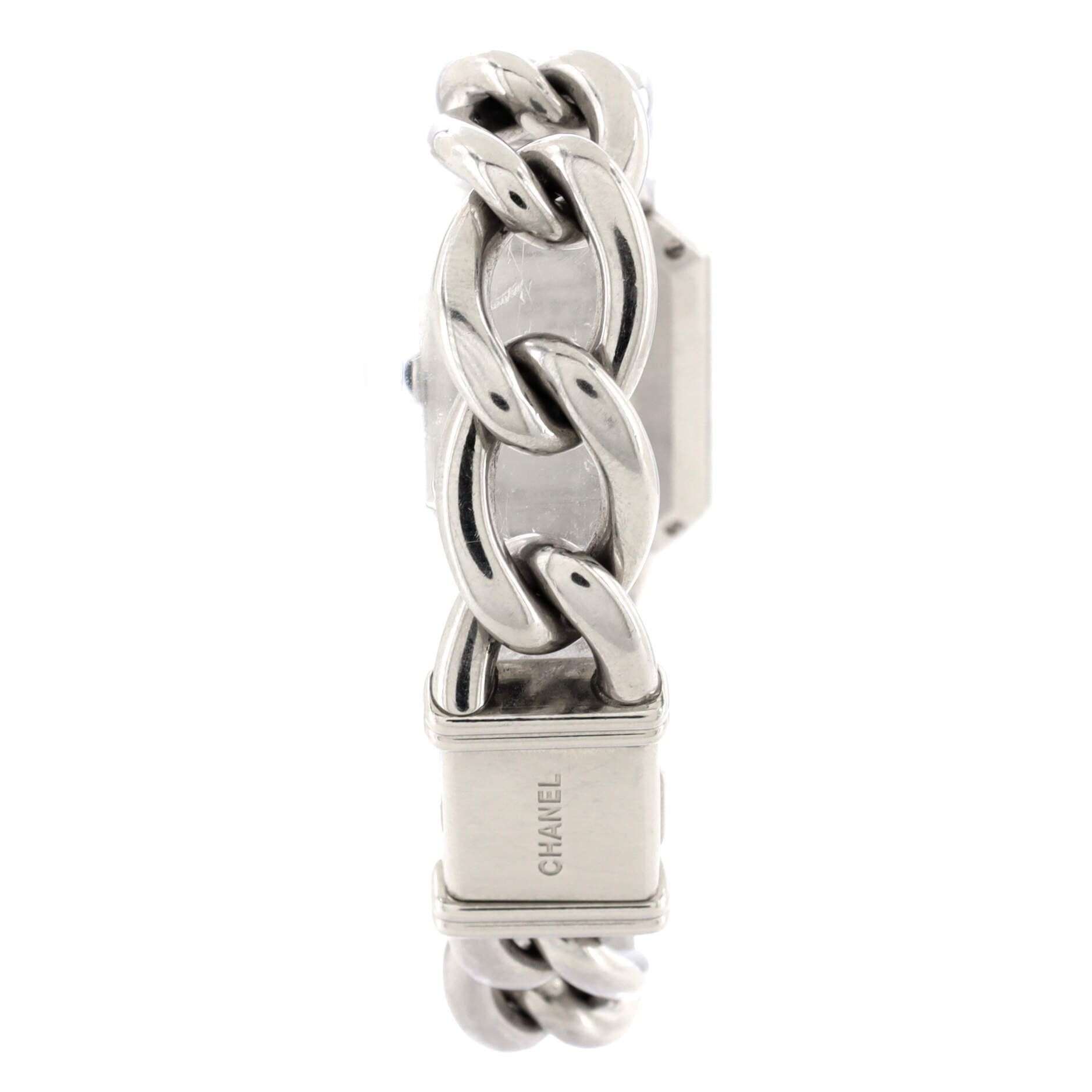 Premiere Chain Quartz Watch Stainless Steel with Diamond  Bezel 20