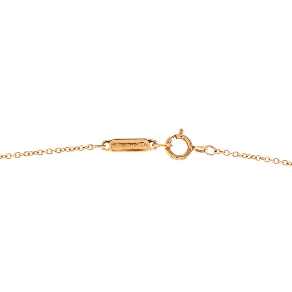 Atlas Open Medallion Pendant Necklace 18K Rose Gold with Diamonds