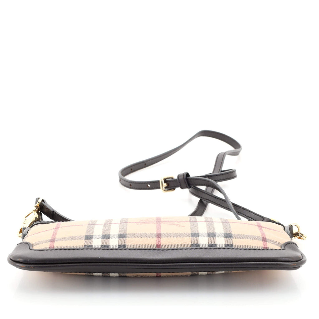 Peyton Crossbody Clutch Haymarket Coated Canvas Small