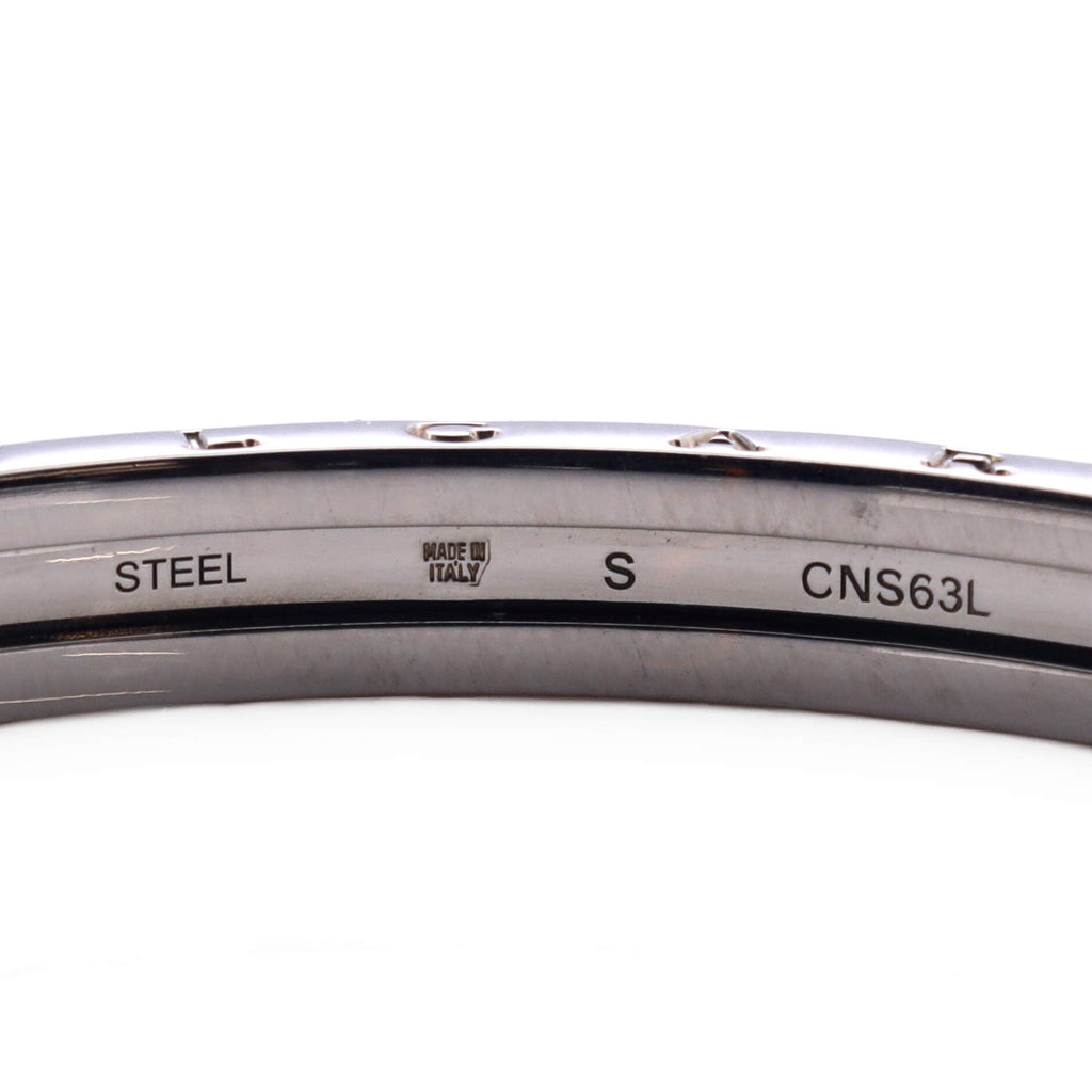 B.Zero1 Cuff Bracelet 18K Rose Gold and Stainless Steel