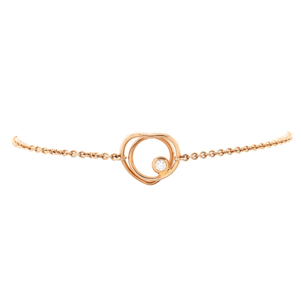 Vertige Coeur Bracelet 18K Rose Gold with Diamonds TPM