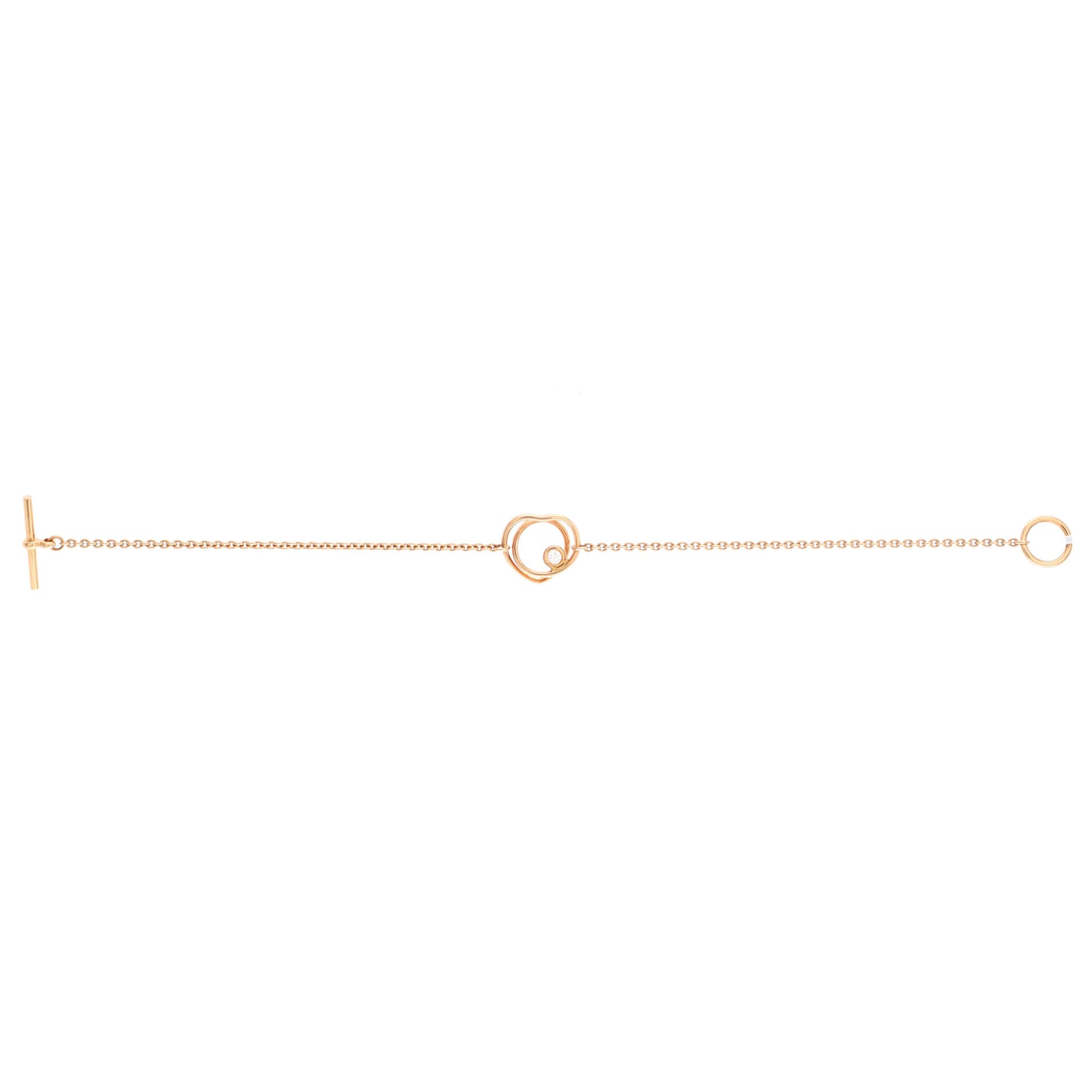 Vertige Coeur Bracelet 18K Rose Gold with Diamonds TPM