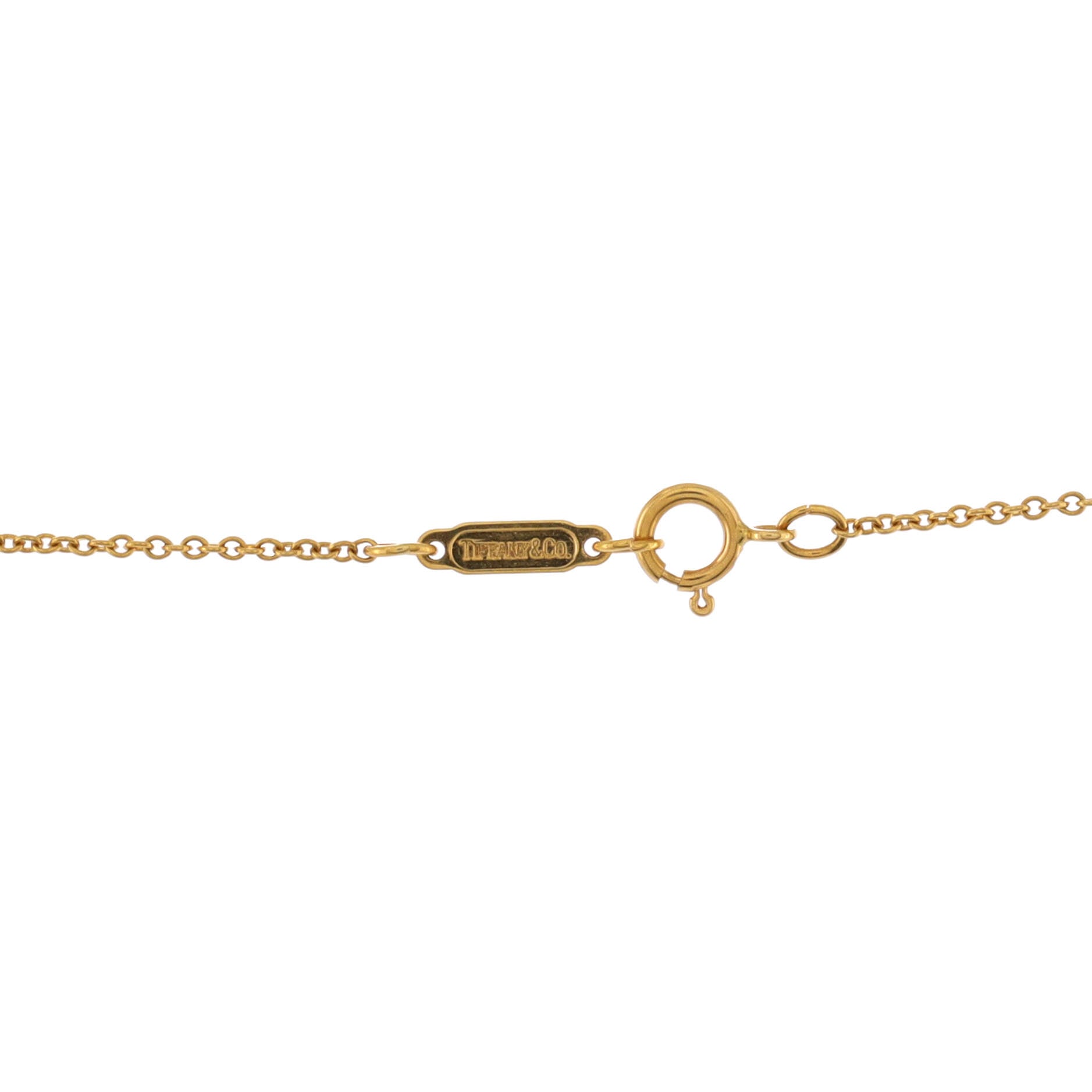 Spiro Swirl Necklace 18K Yellow Gold