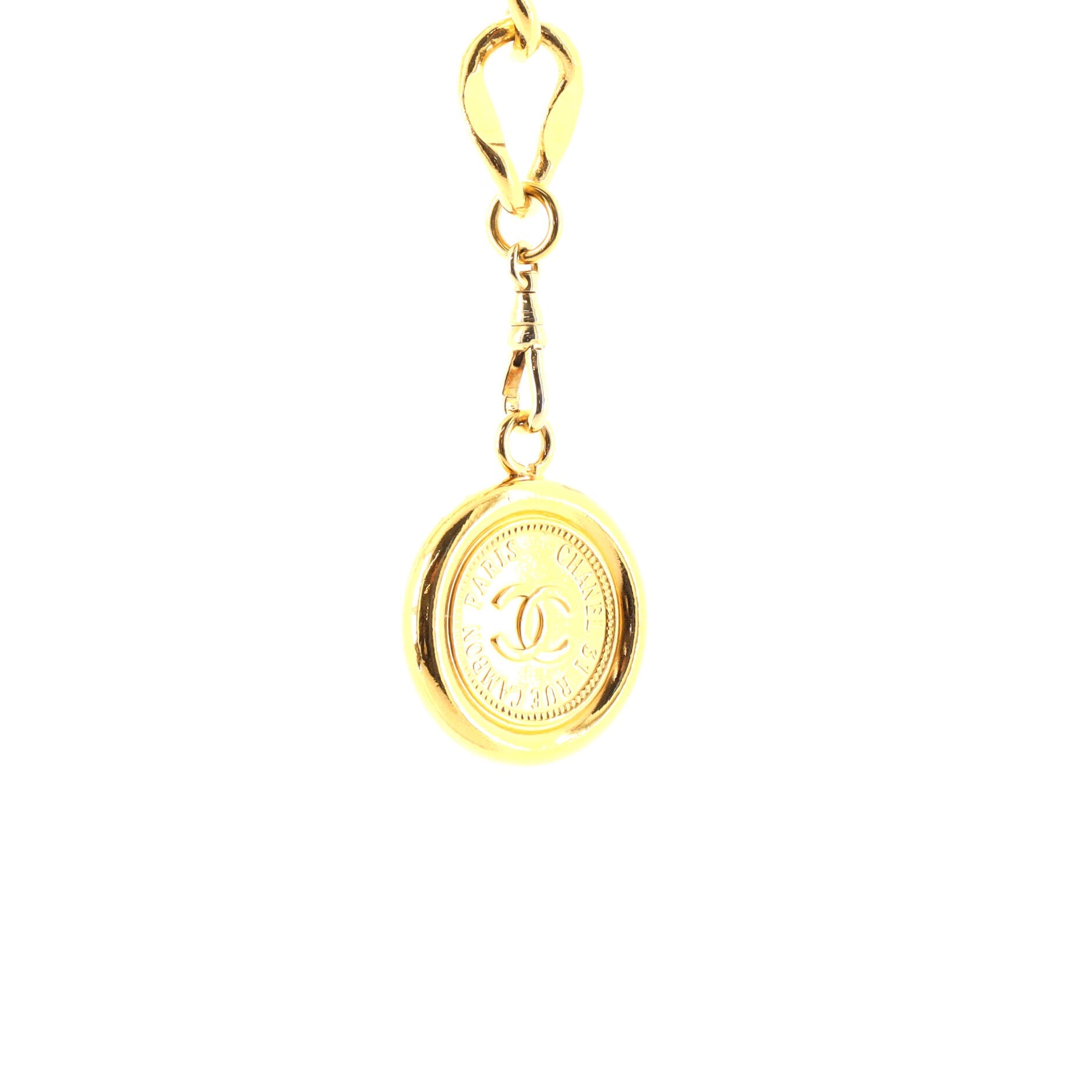 Vintage Medallion Chain Belt Metal 0