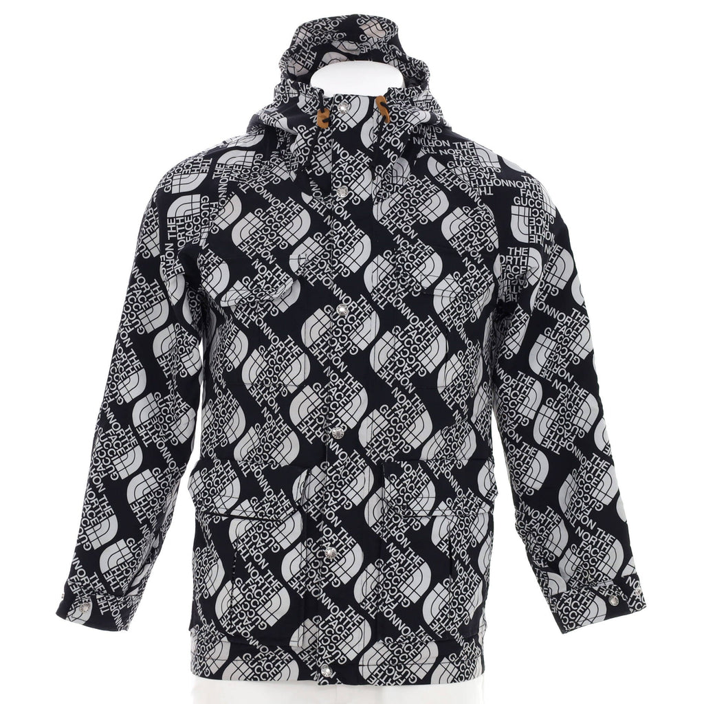 Men's Gucci x The North Face Hooded Windbreaker Printed Polyamide