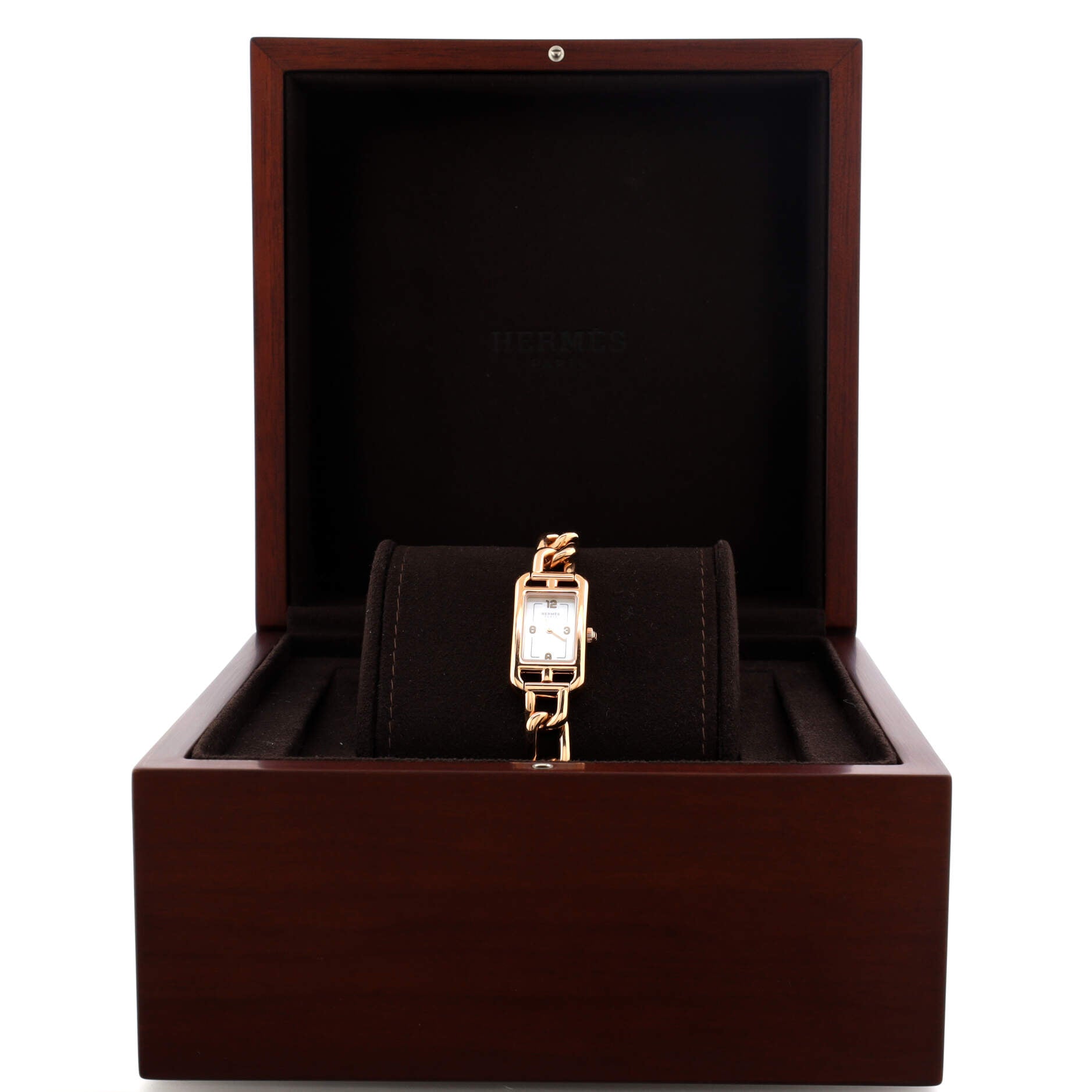 Nantucket Quartz Watch Rose Gold with Mother of Pearl 17