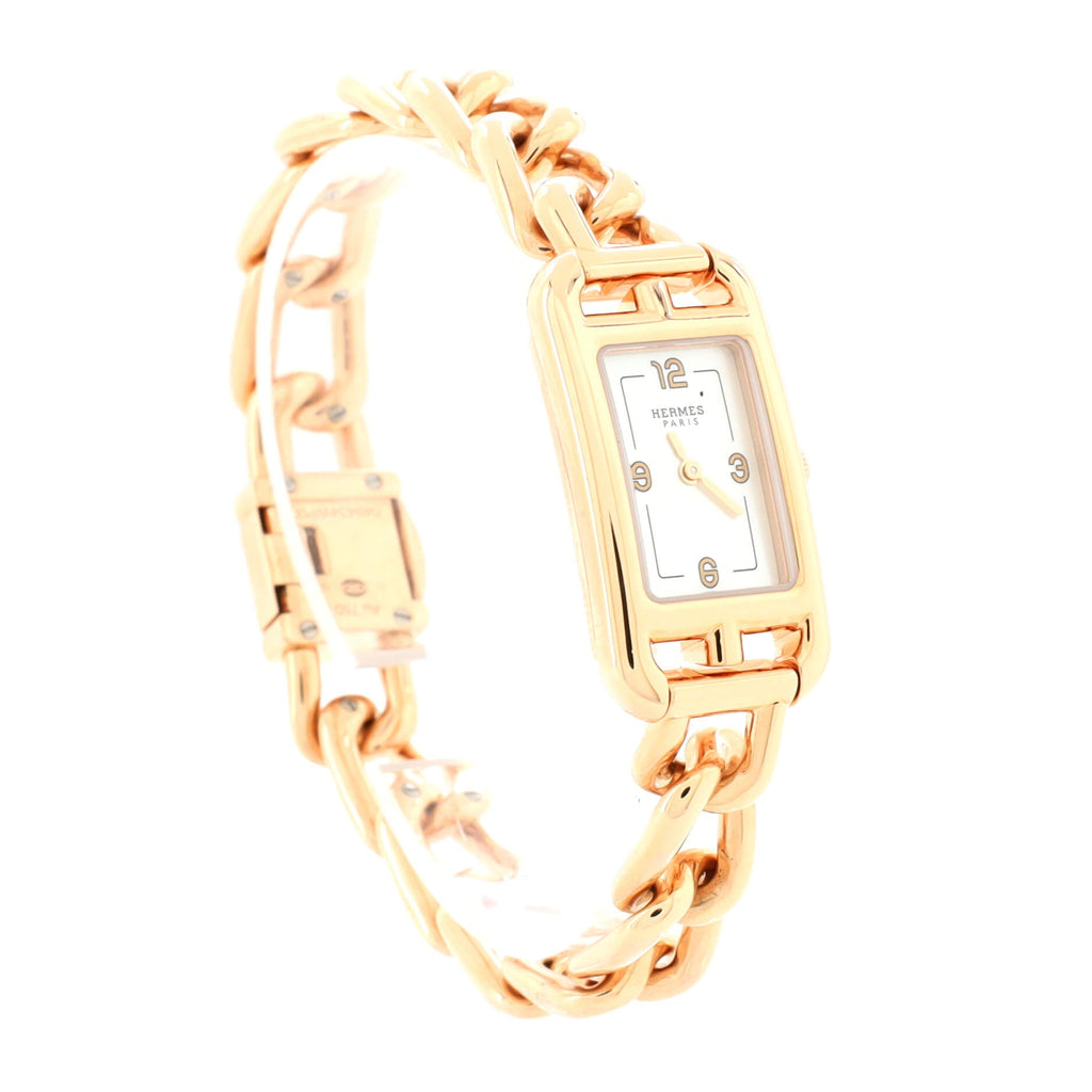 Nantucket Quartz Watch Rose Gold with Mother of Pearl 17