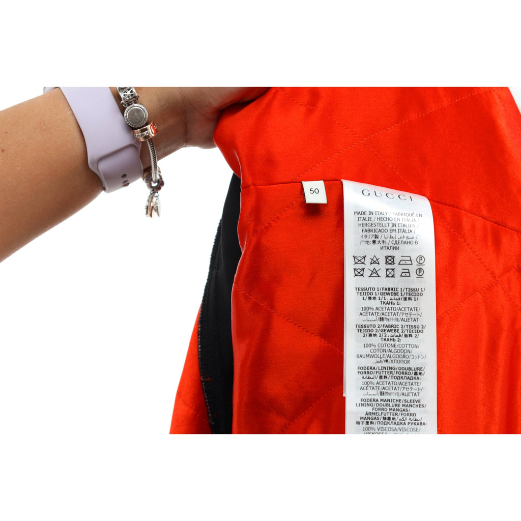 Men's Hooded Jacket Acetate and Cotton
