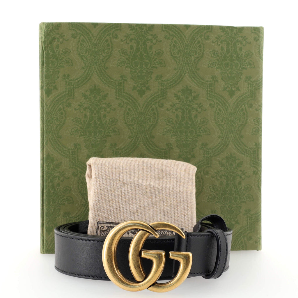 GG Marmont Belt Leather Medium 100