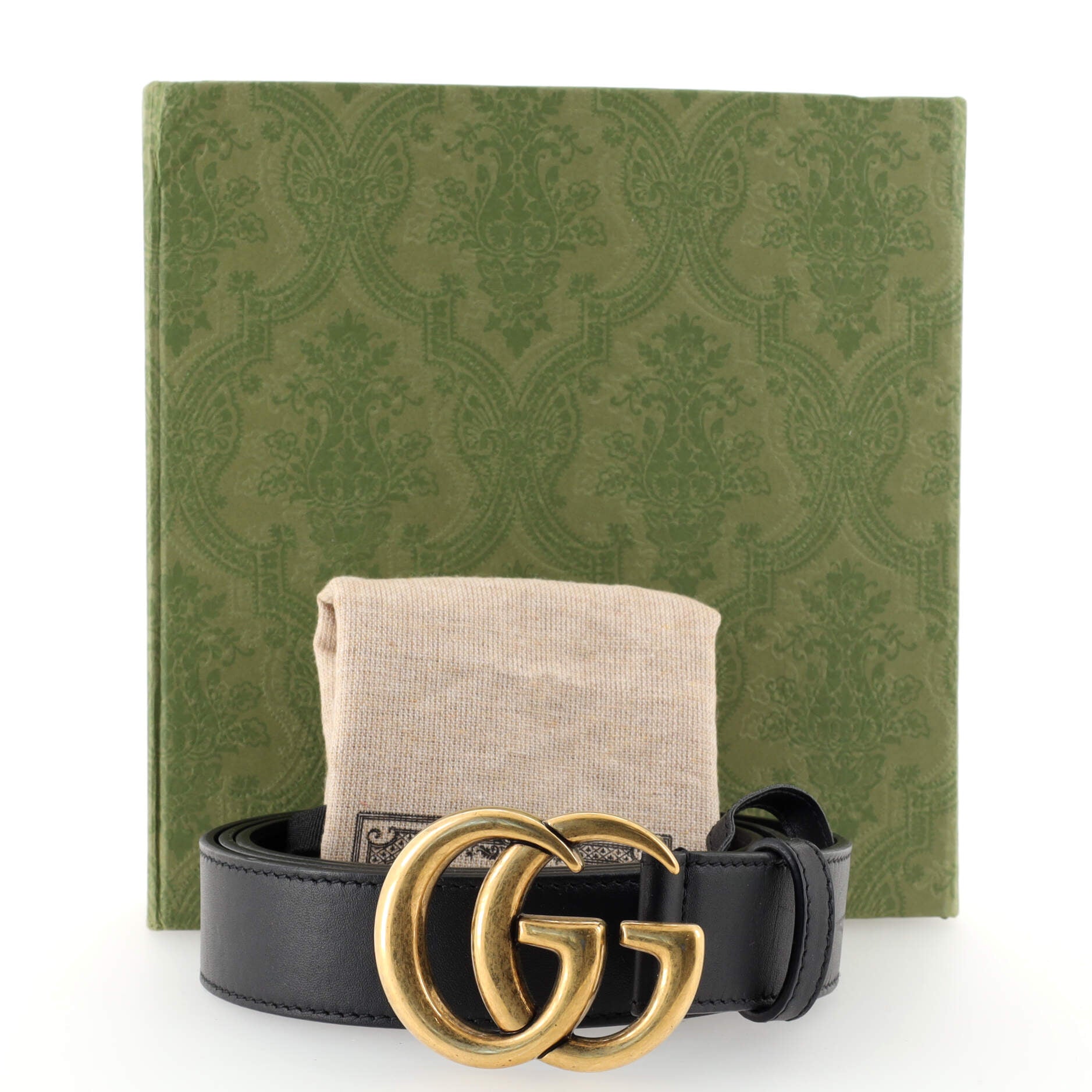 GG Marmont Belt Leather Medium 100