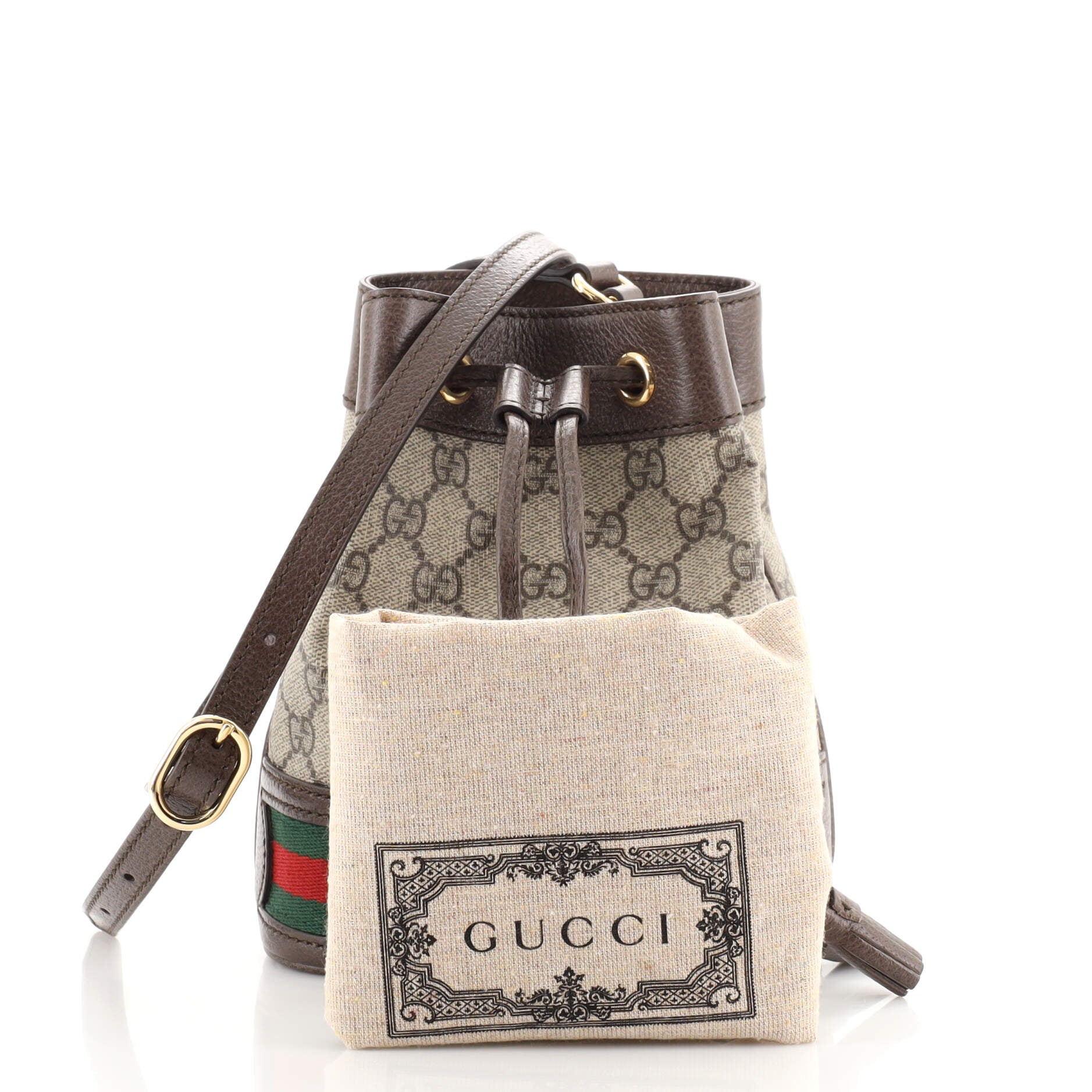Ophidia Bucket Bag GG Coated Canvas Mini