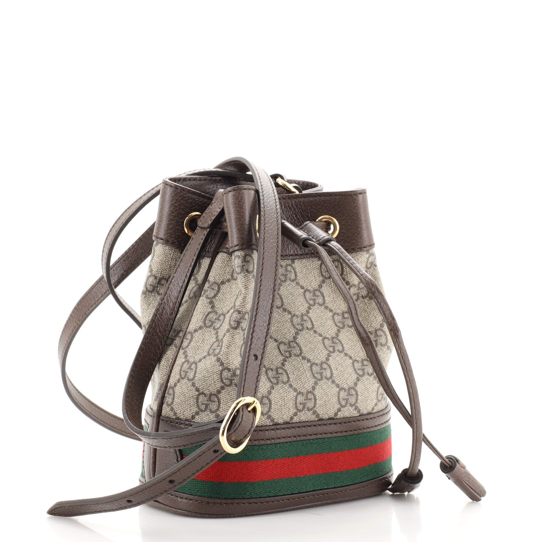 Ophidia Bucket Bag GG Coated Canvas Mini