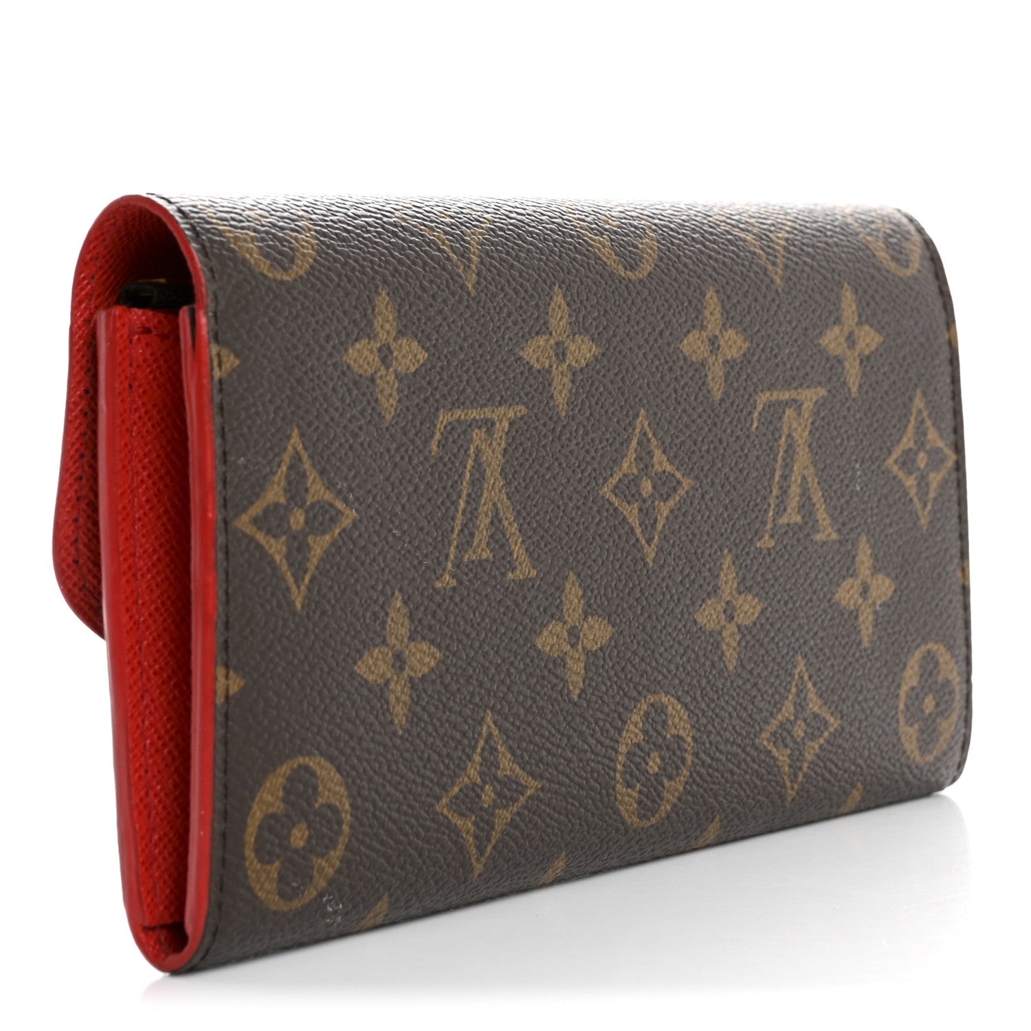 Monogram Bloom Flower Emilie Wallet Rouge