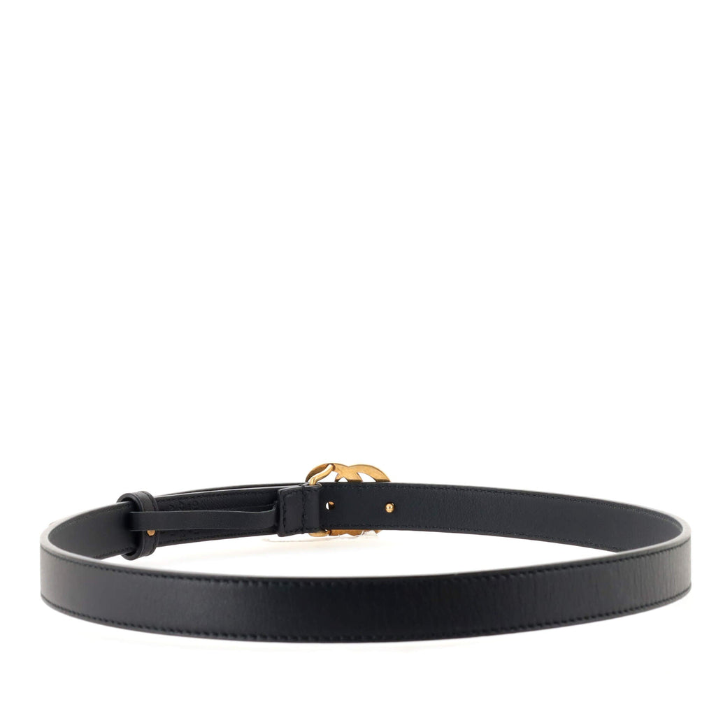 Pearly GG Marmont Belt Leather Thin 80