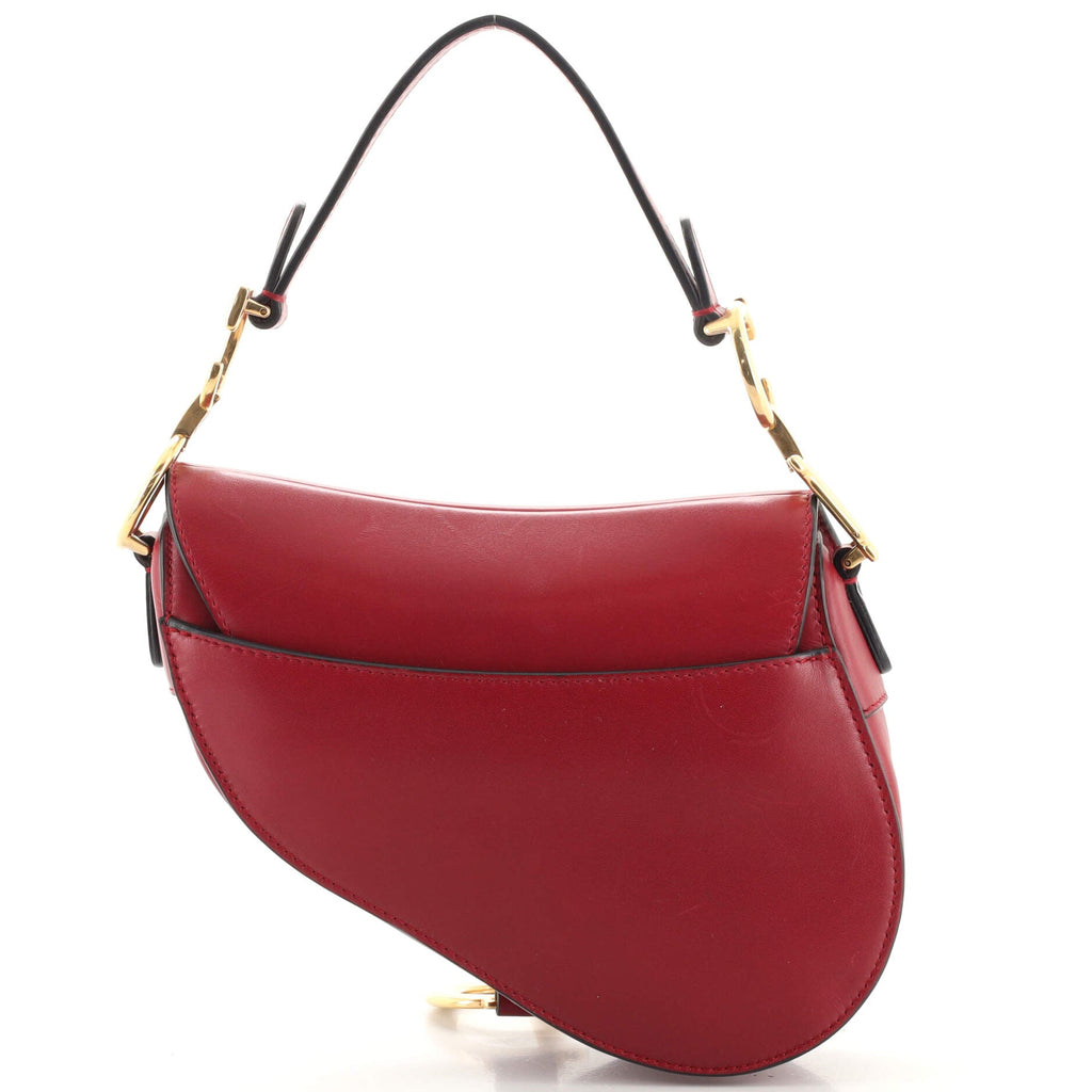 Saddle Handbag Leather Mini
