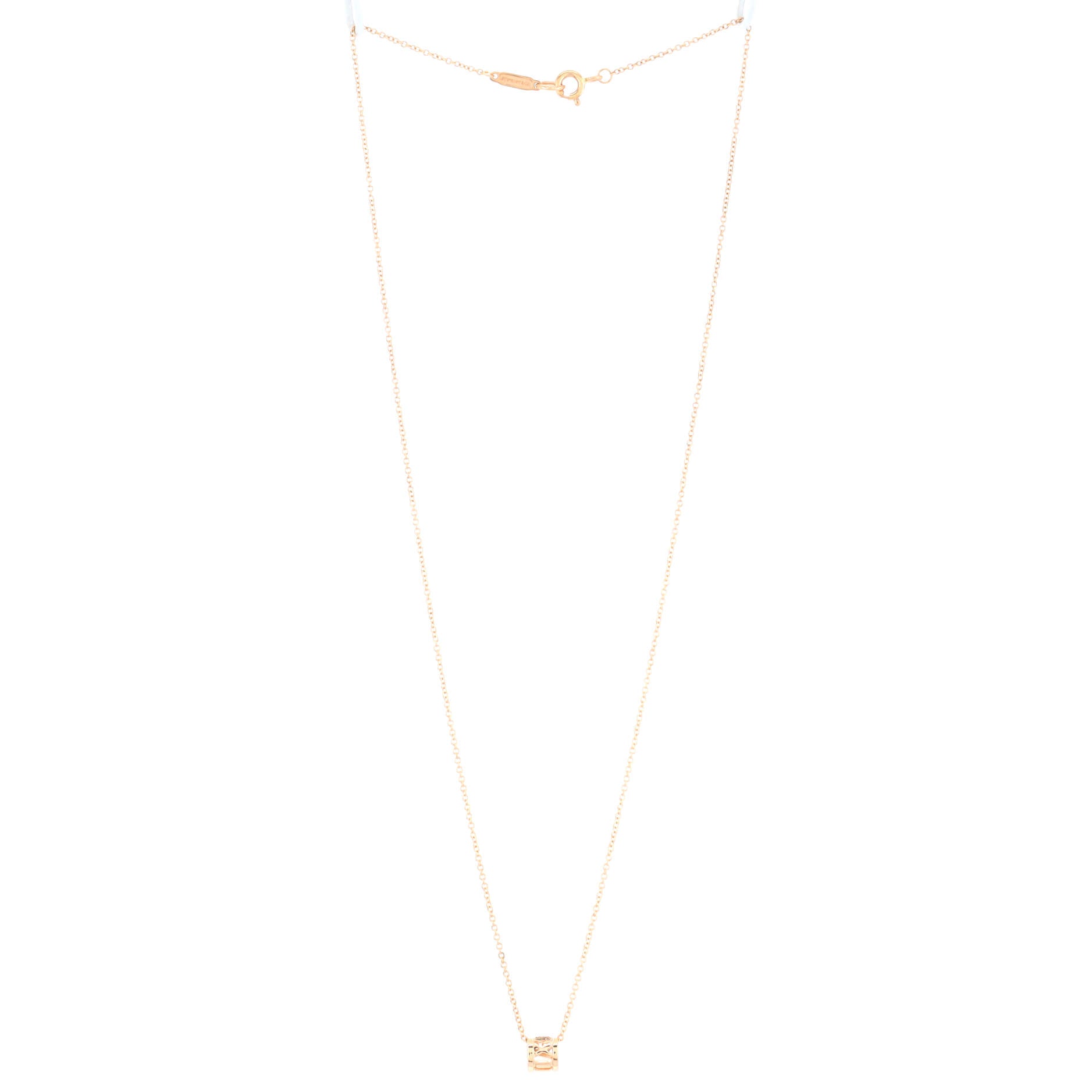 Atlas Open Pendant Necklace 18K Yellow Gold