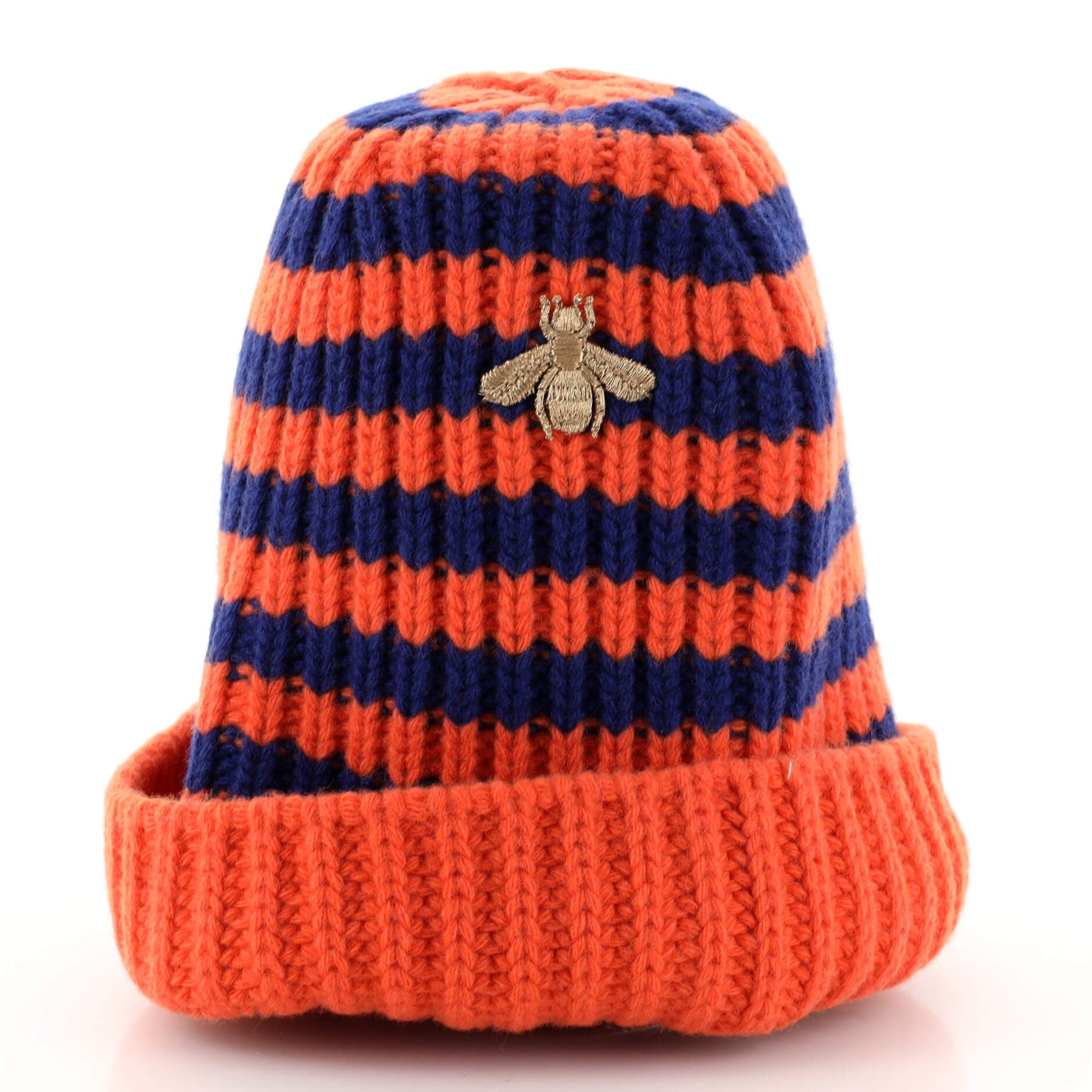 Bee Beanie Knit Wool Medium