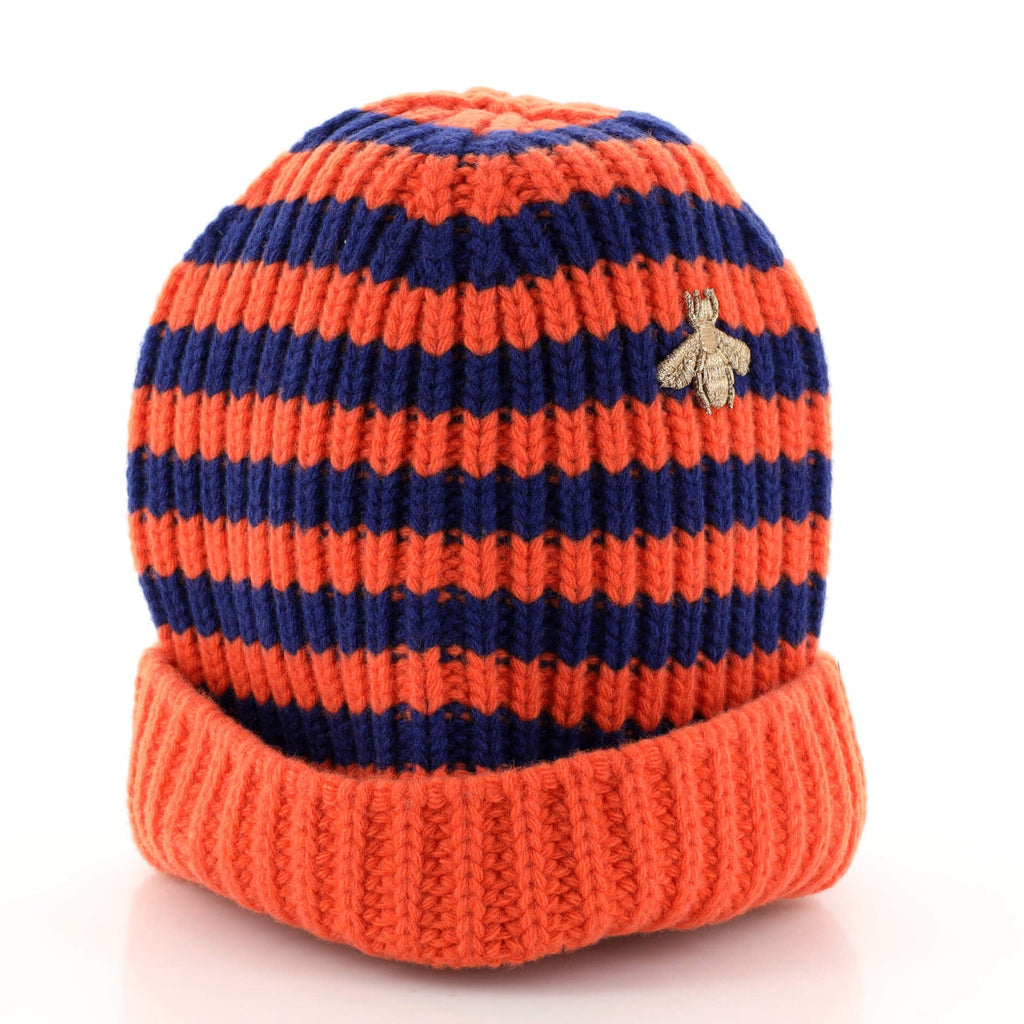 Bee Beanie Knit Wool Medium