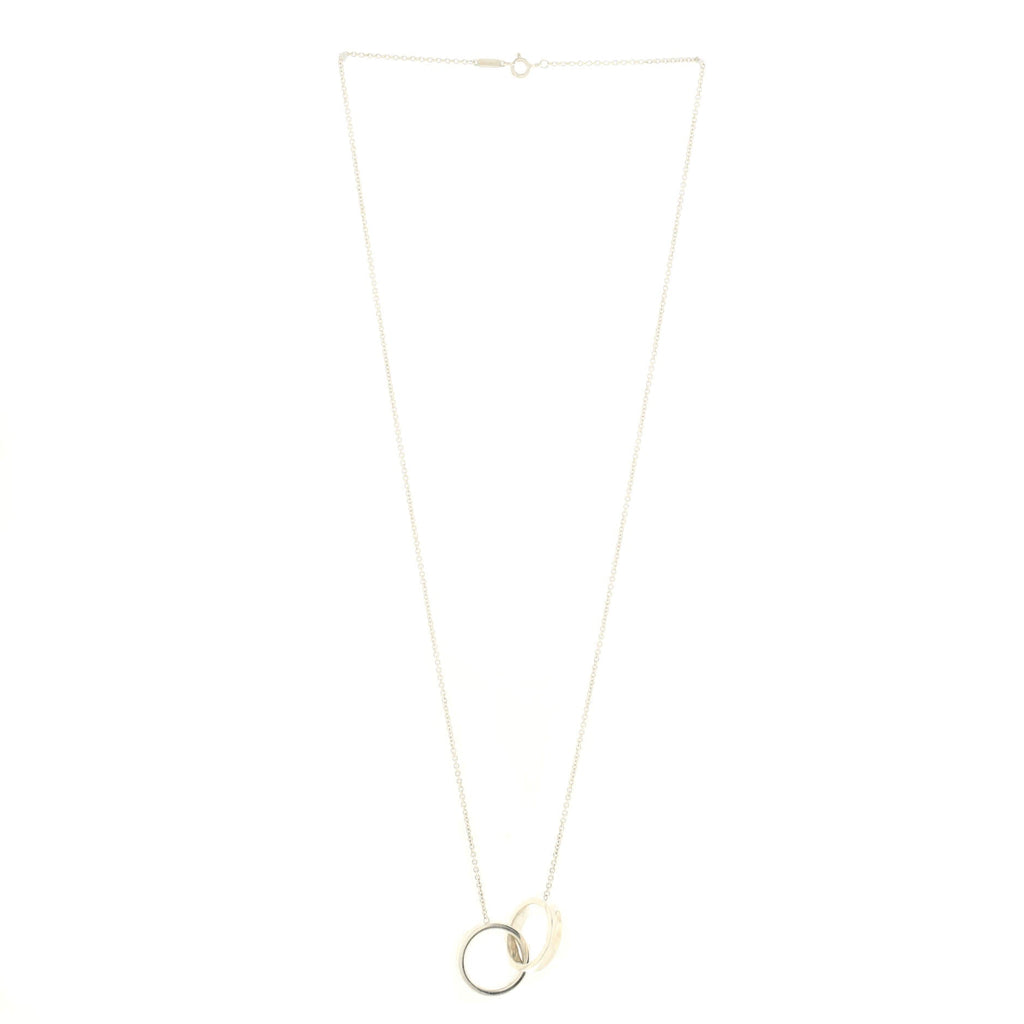 1837 Interlocking Circles Pendant Necklace Sterling Silver Small