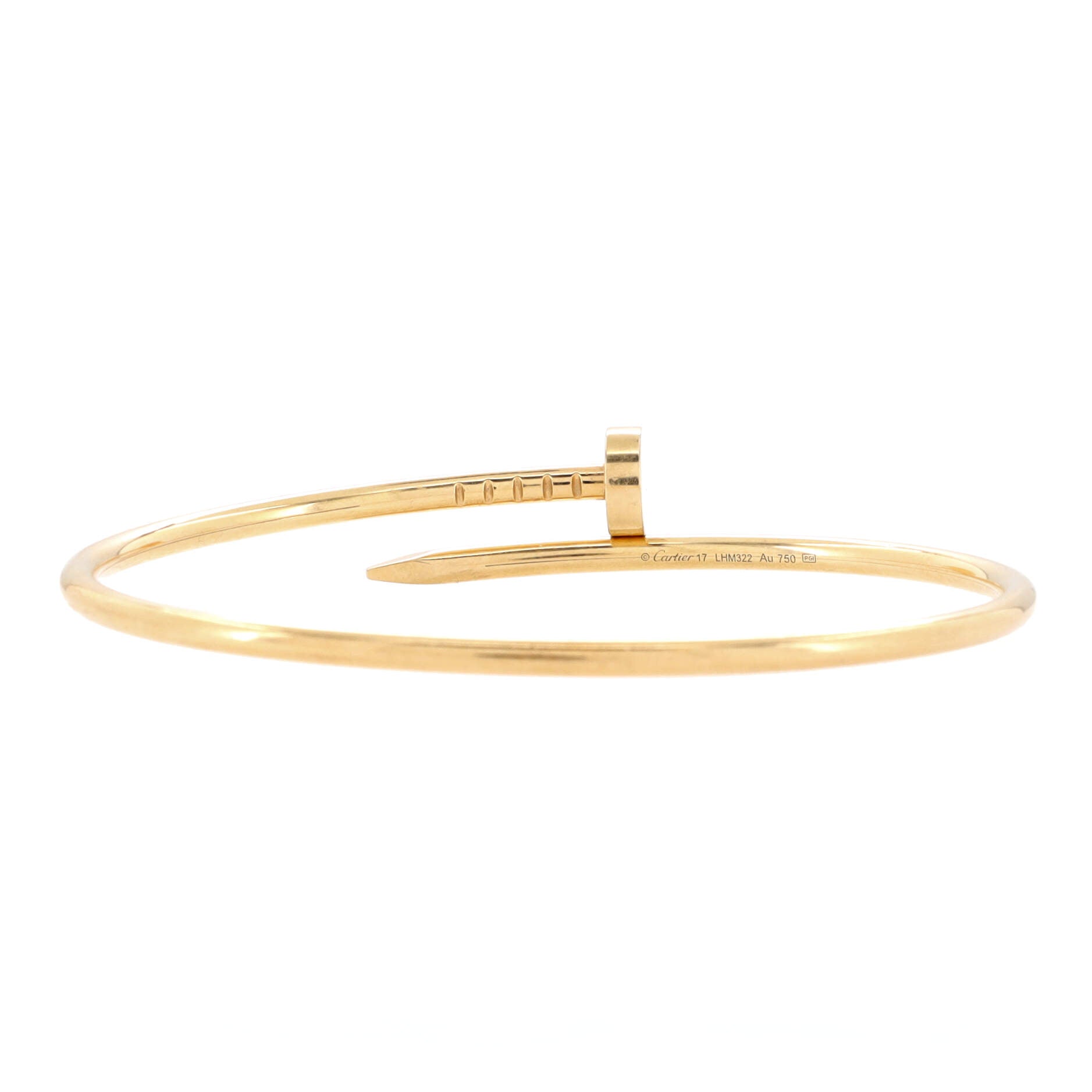Juste un Clou Bracelet 18K Yellow Gold Small