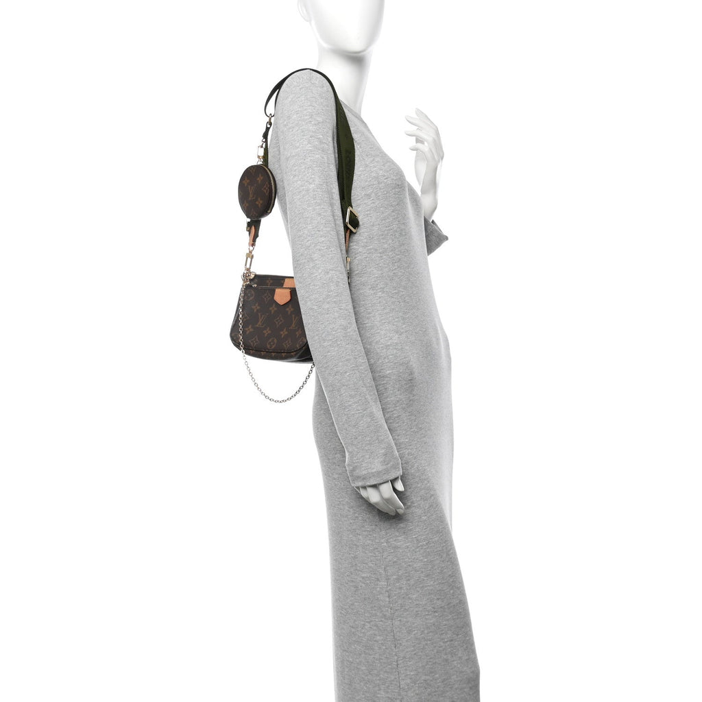Monogram Multi Pochette Accessories Kaki