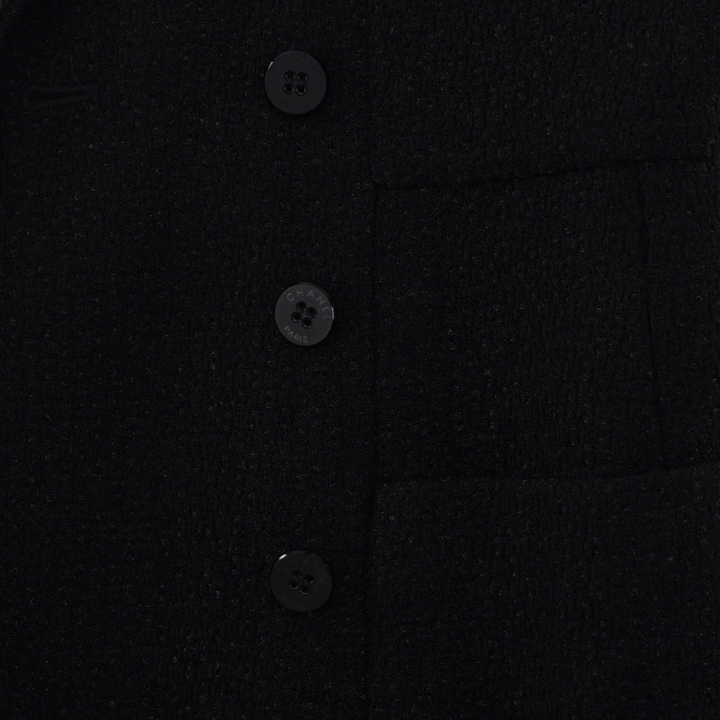 Women's Double Breasted Four Pocket Coat Tweed
