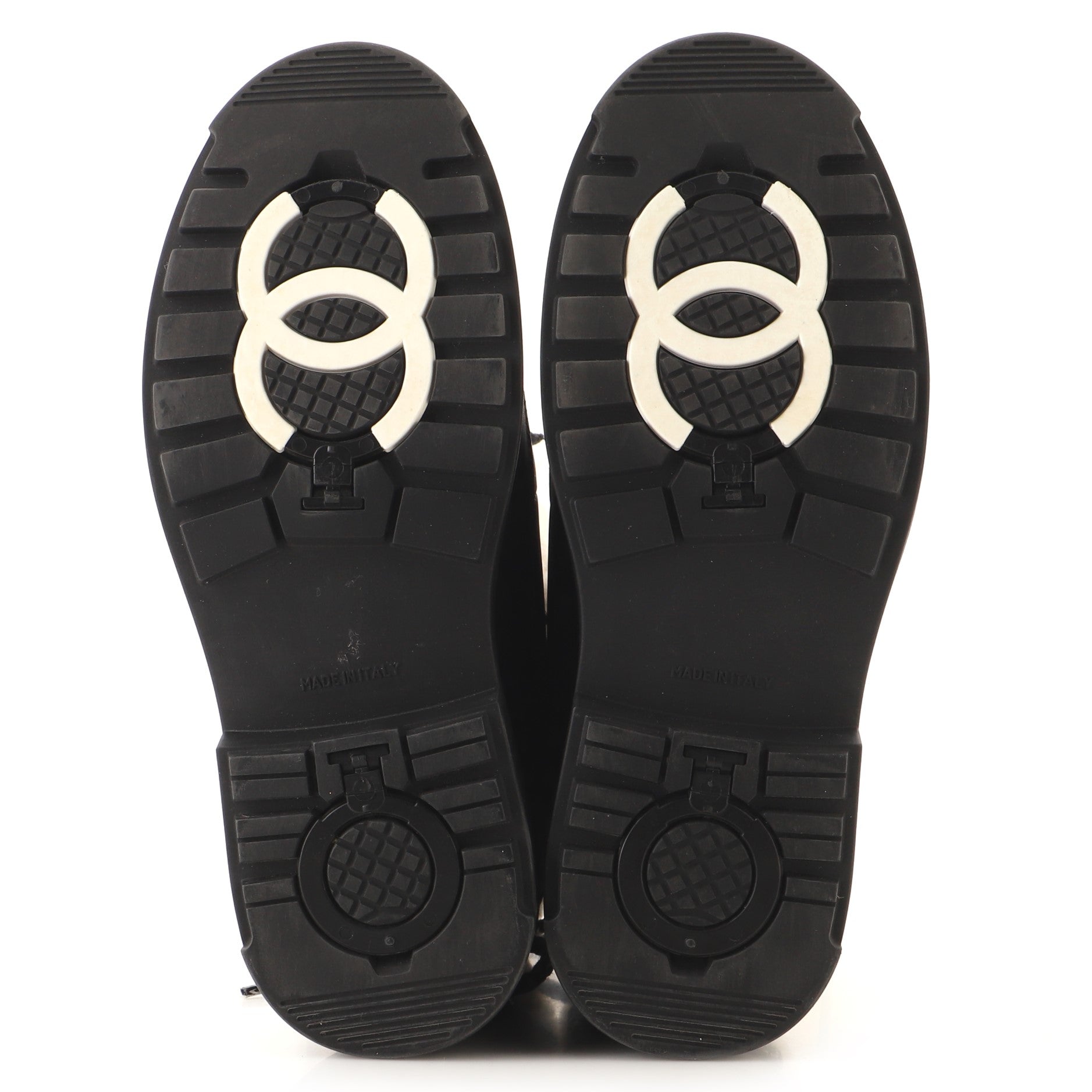 Women's CC Lace-Up Winter Boots Leather and Shearling
