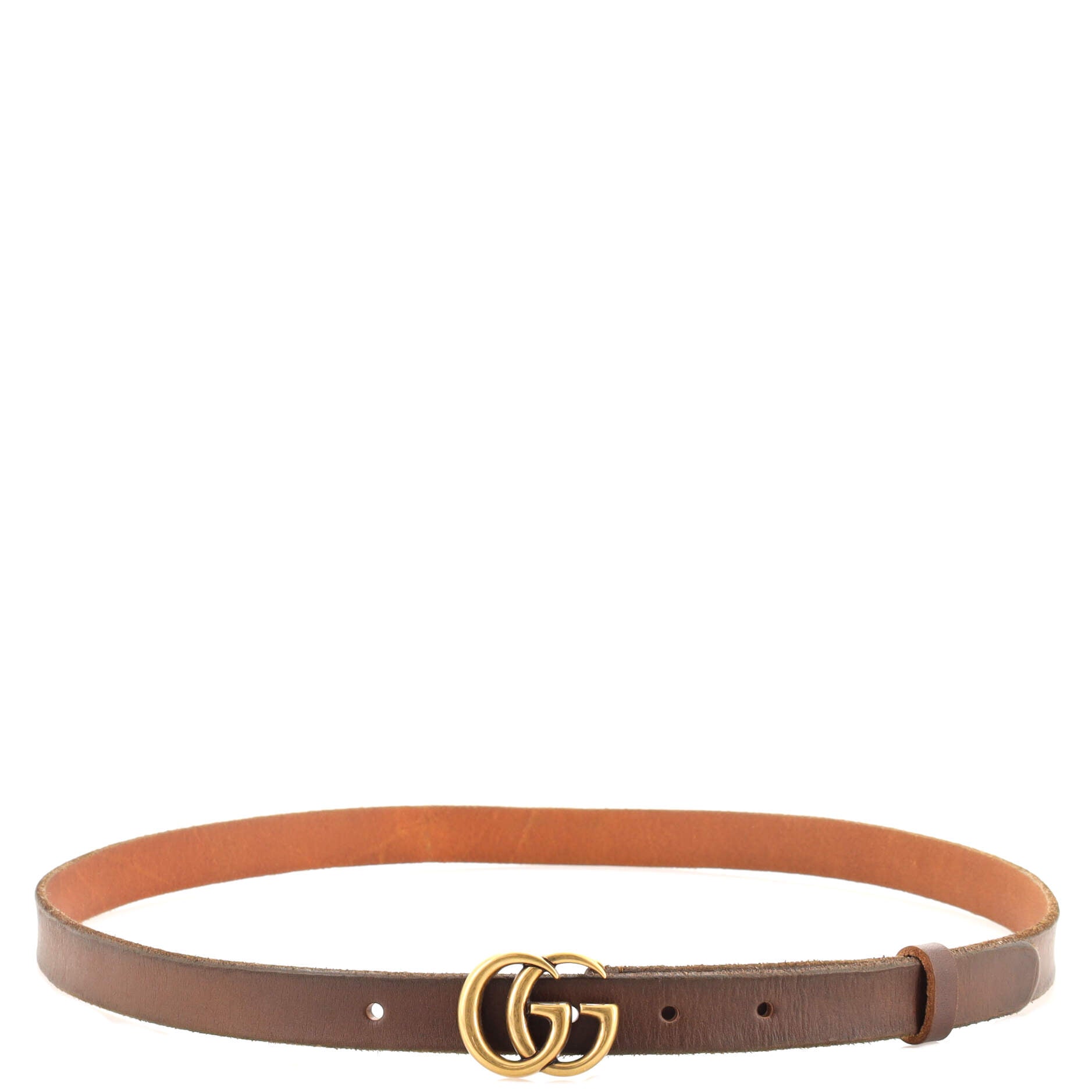 GG Marmont Belt Leather Thin 95