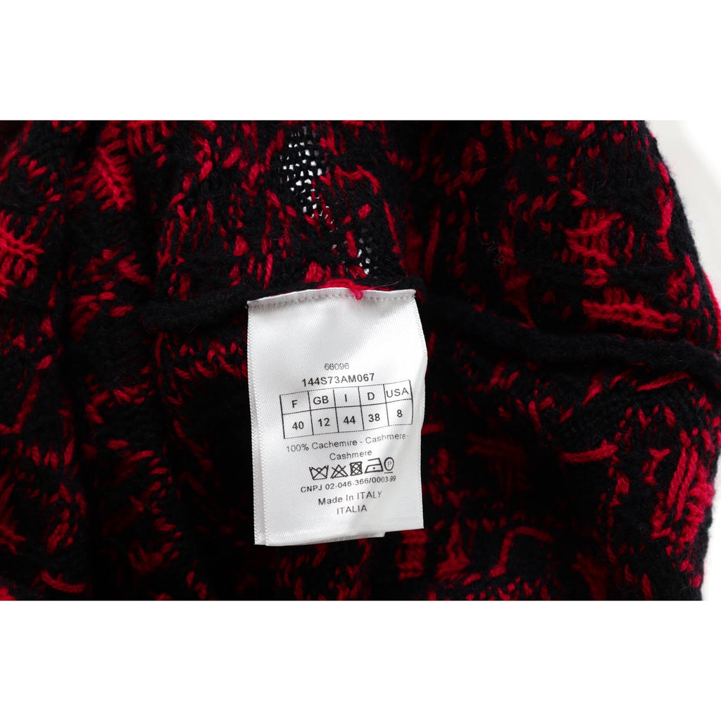 Women's Short Sleeve Sweater Printed Cashmere