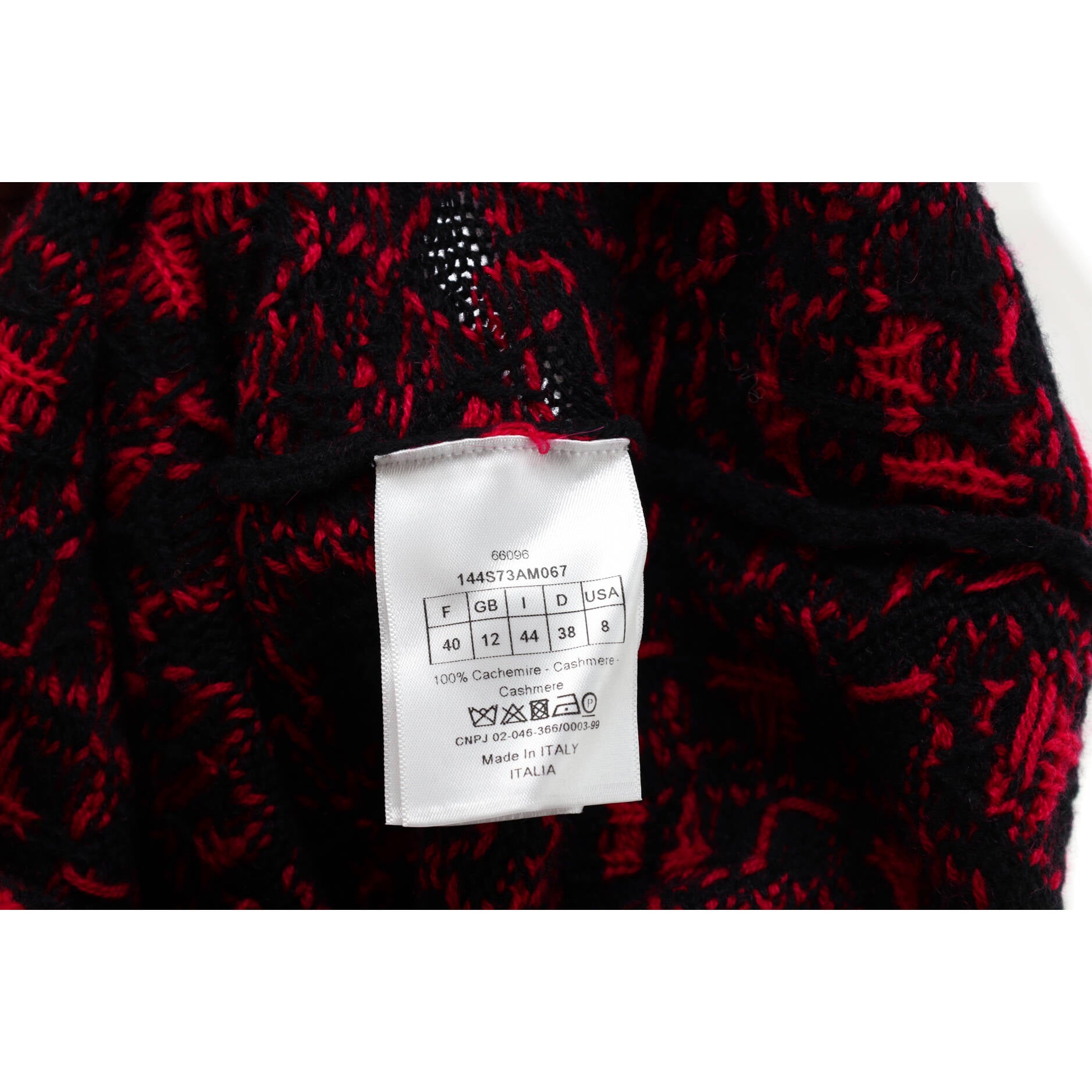 Women's Short Sleeve Sweater Printed Cashmere