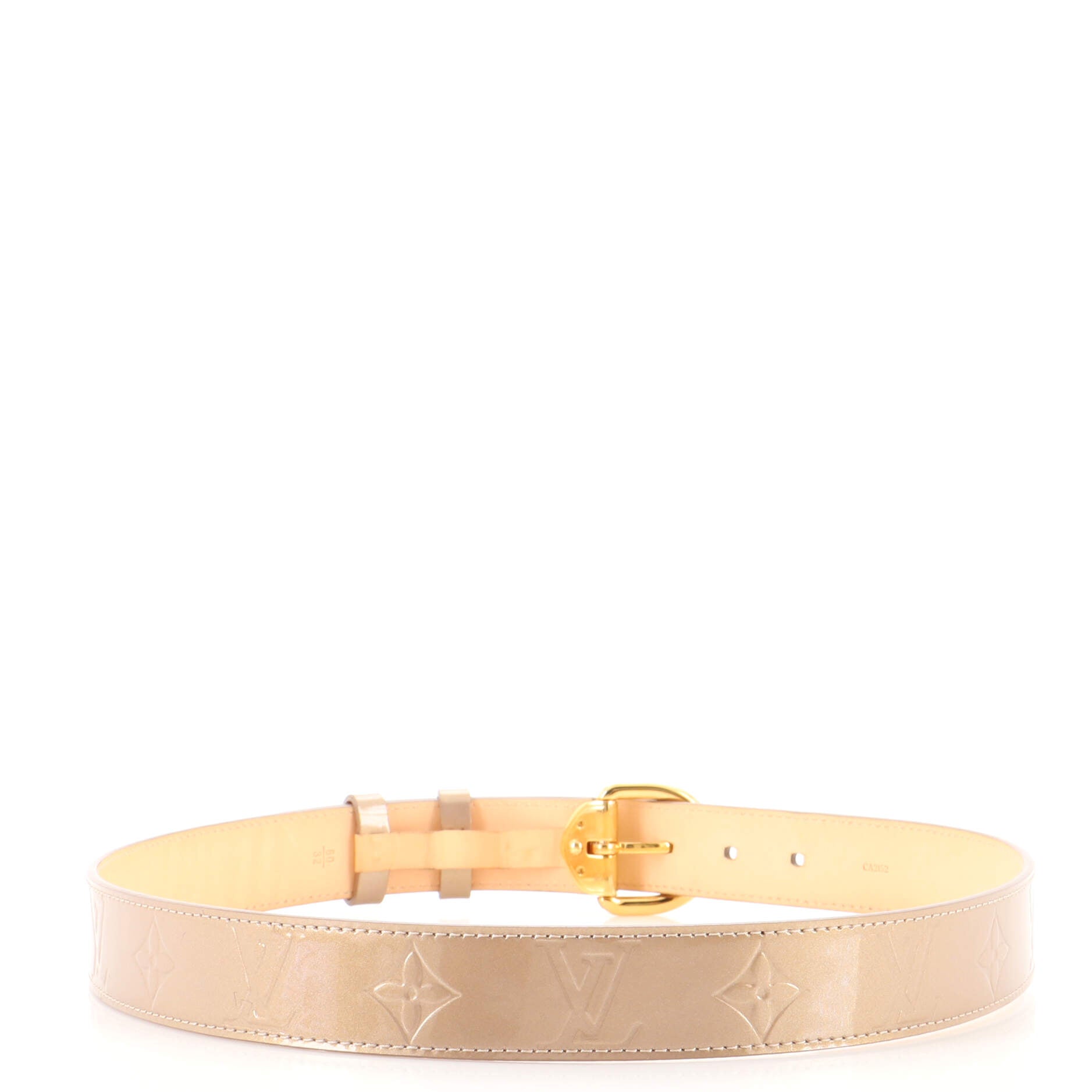Ceinture Belt Monogram Vernis Medium 80