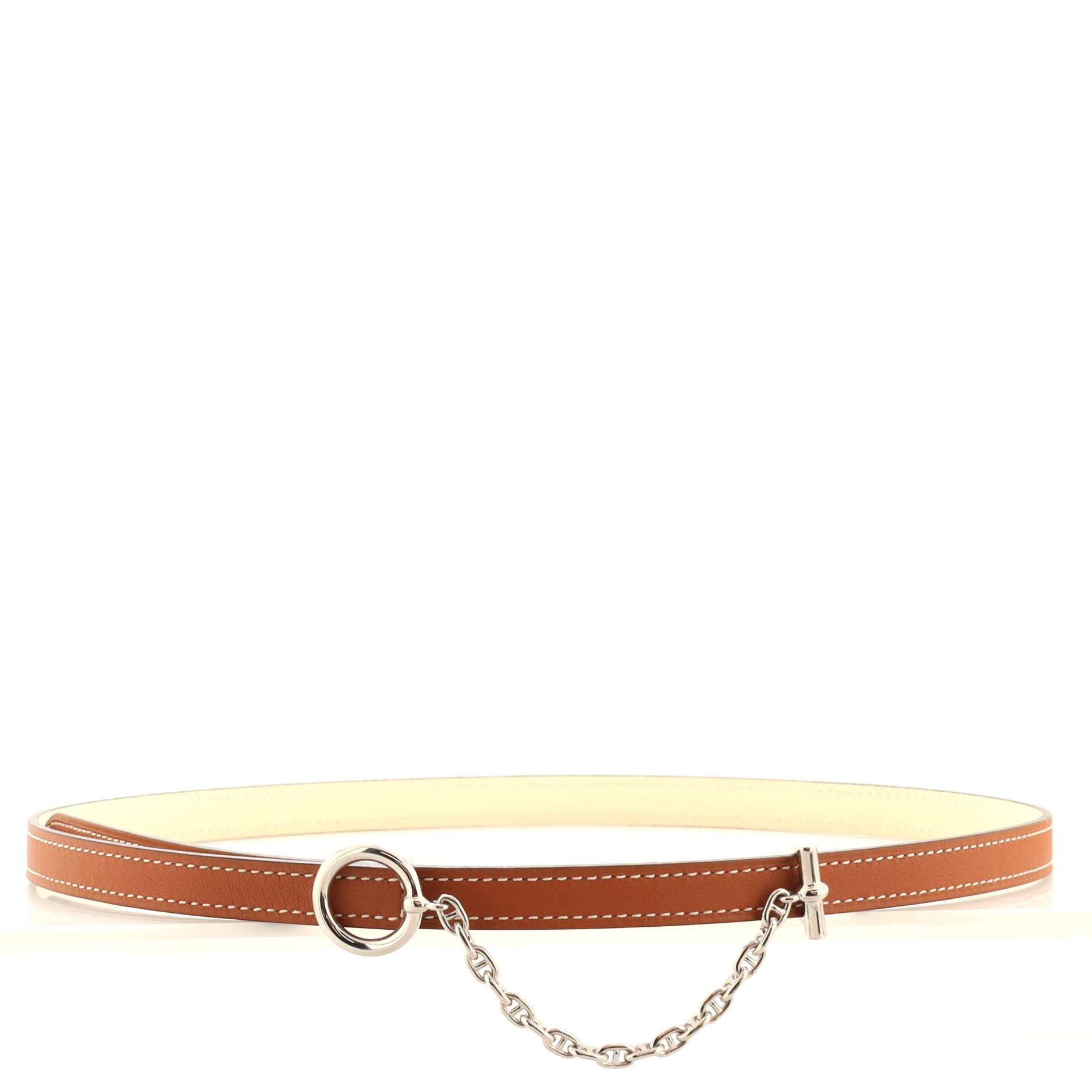 Carrousel Reversible Belt Leather Thin 70