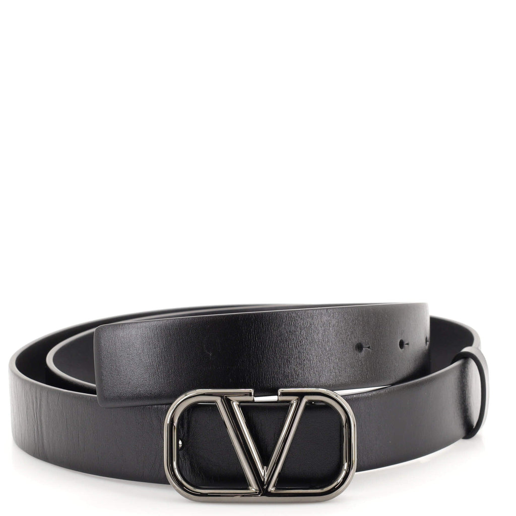 VLogo Belt Leather Medium 95