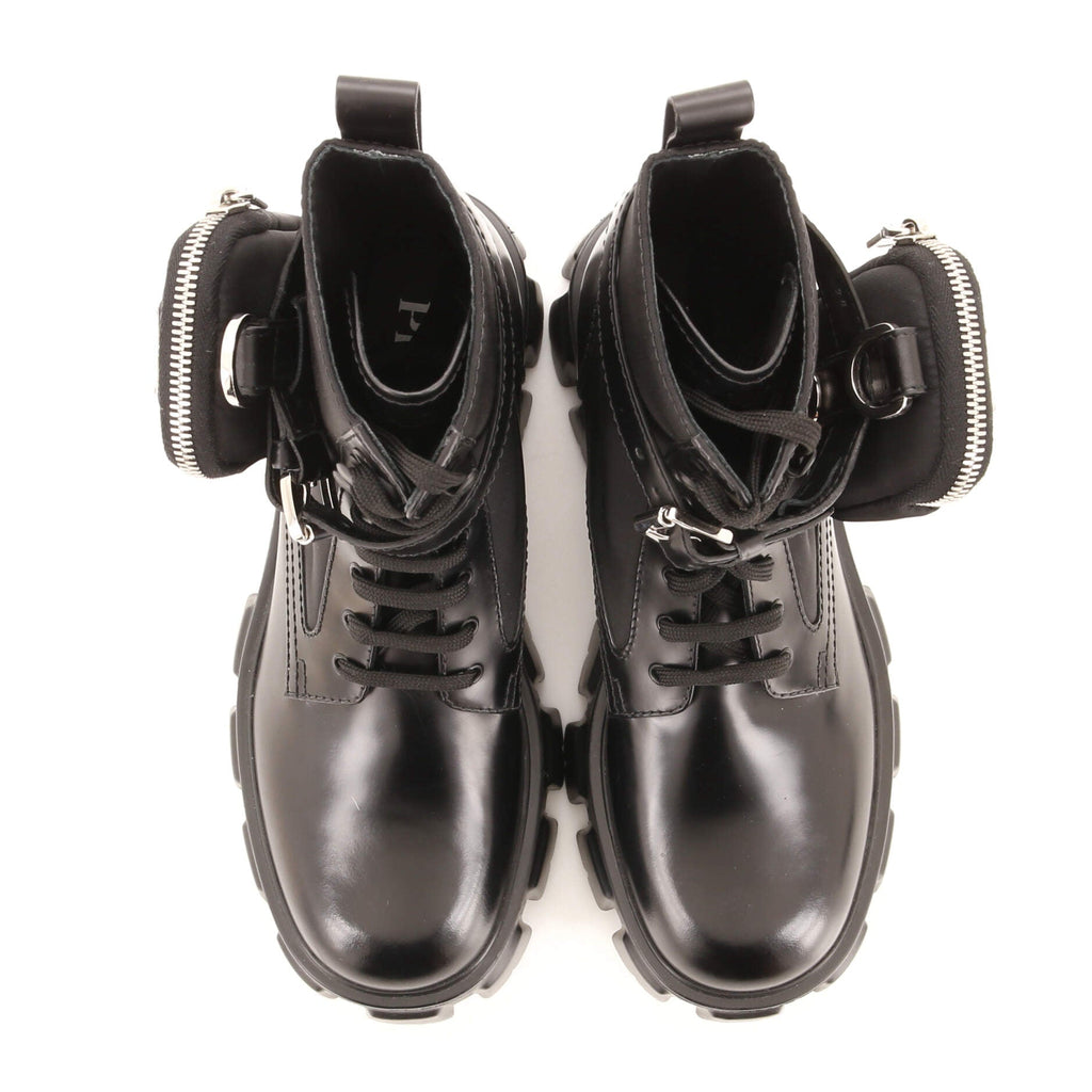 Monolith Combat Boots Leather and Nylon